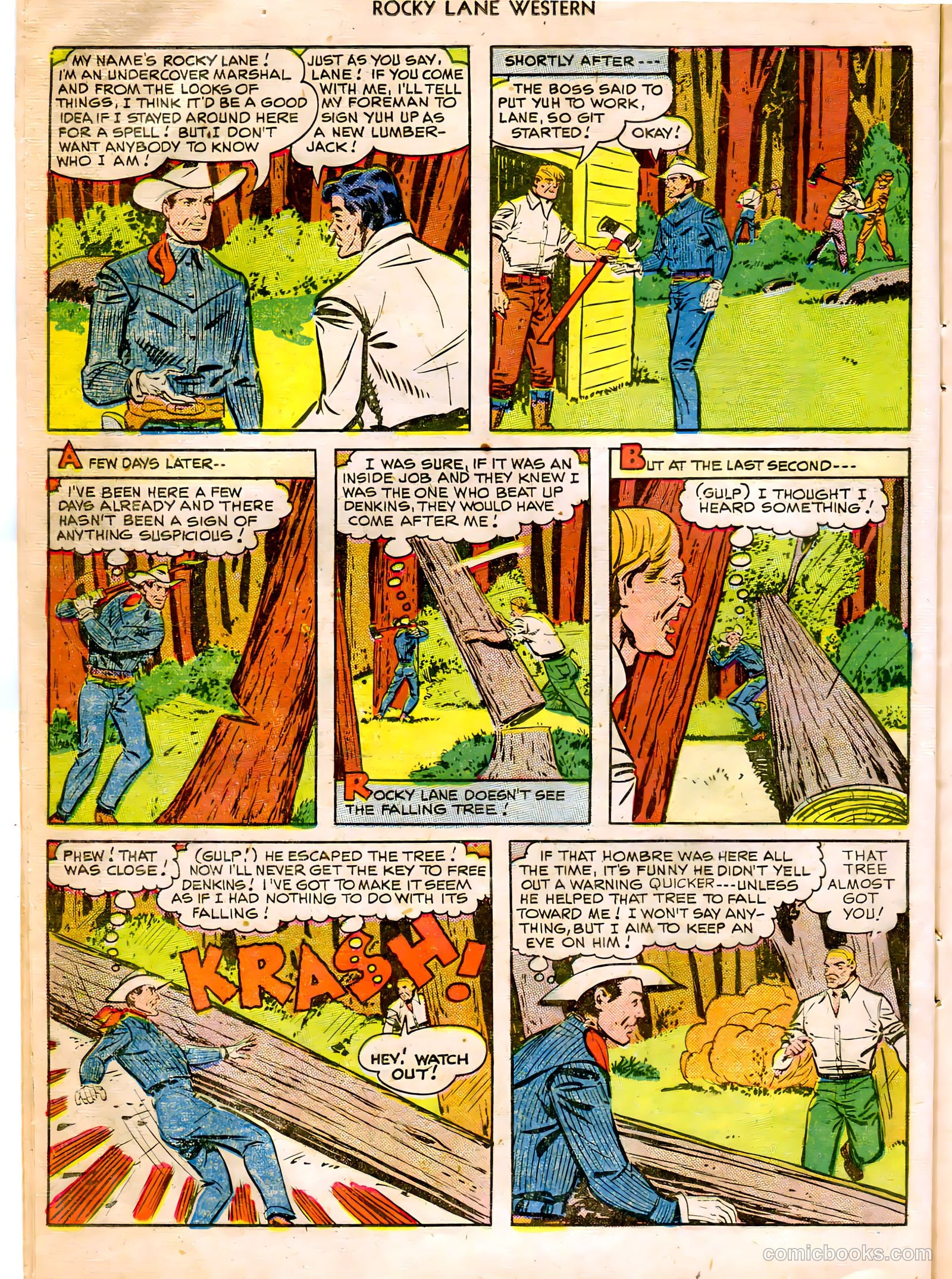 Rocky Lane Western #12 — page 18 of 52