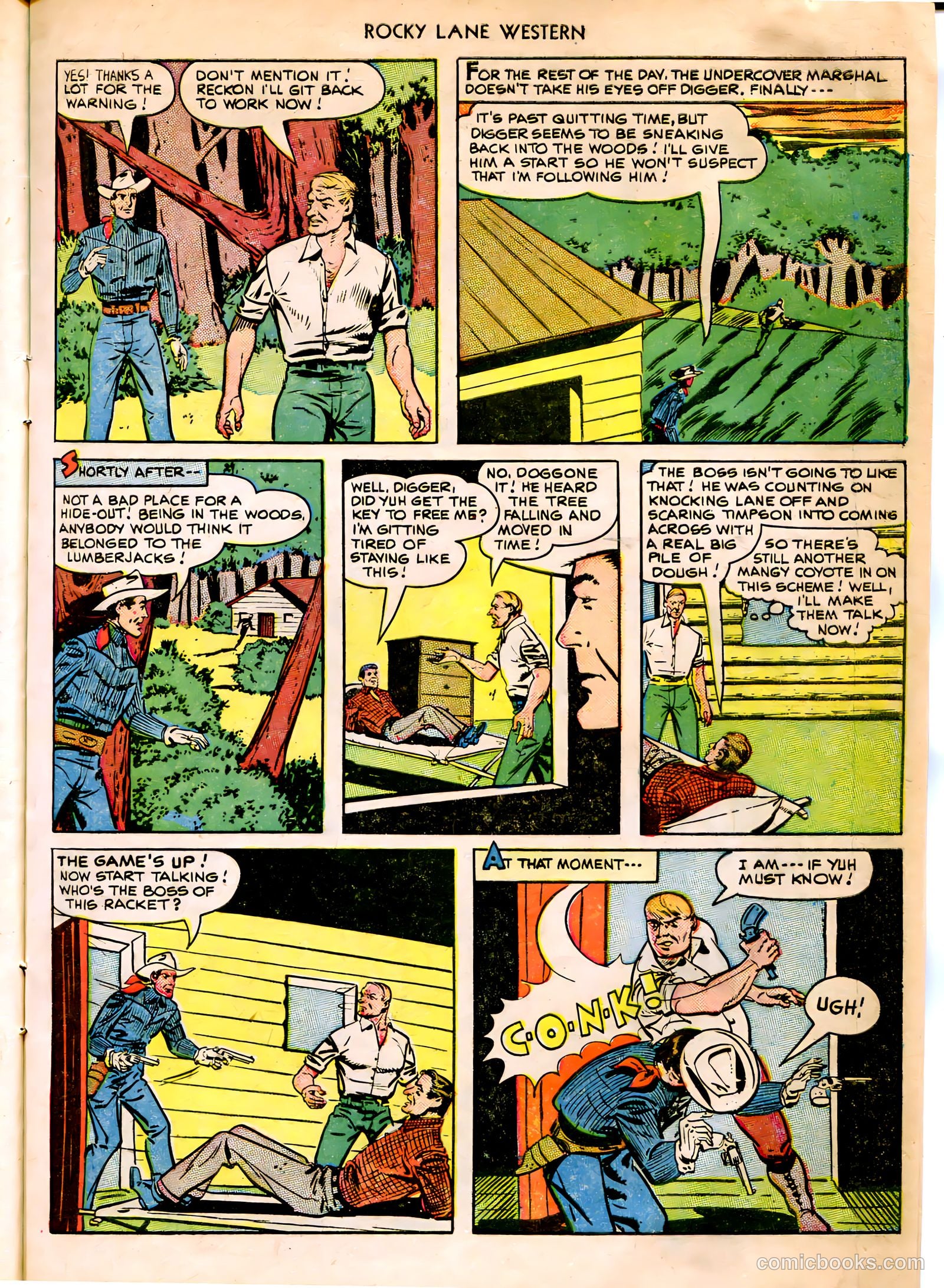 Rocky Lane Western #12 — page 19 of 52