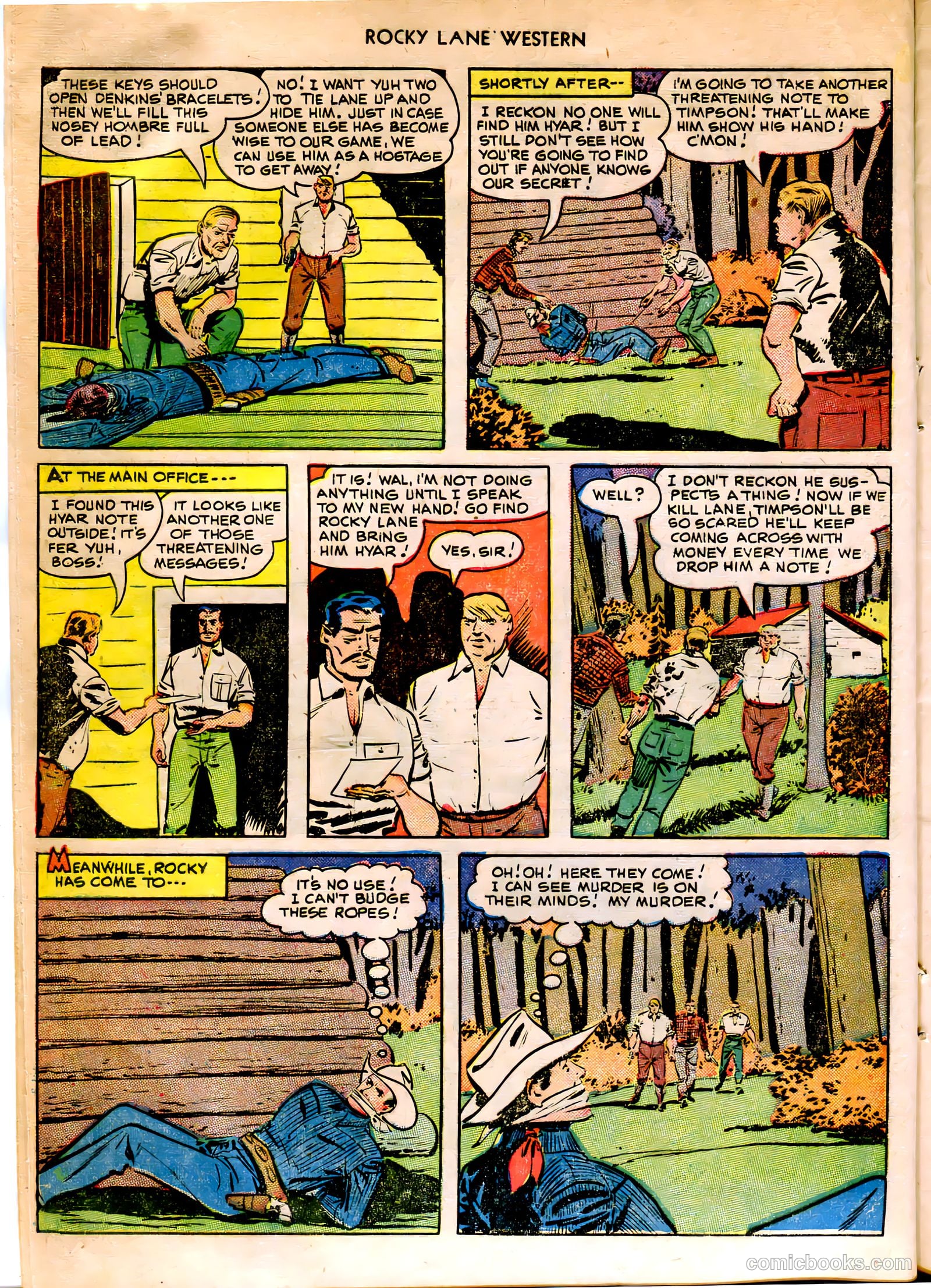 Rocky Lane Western #12 — page 20 of 52