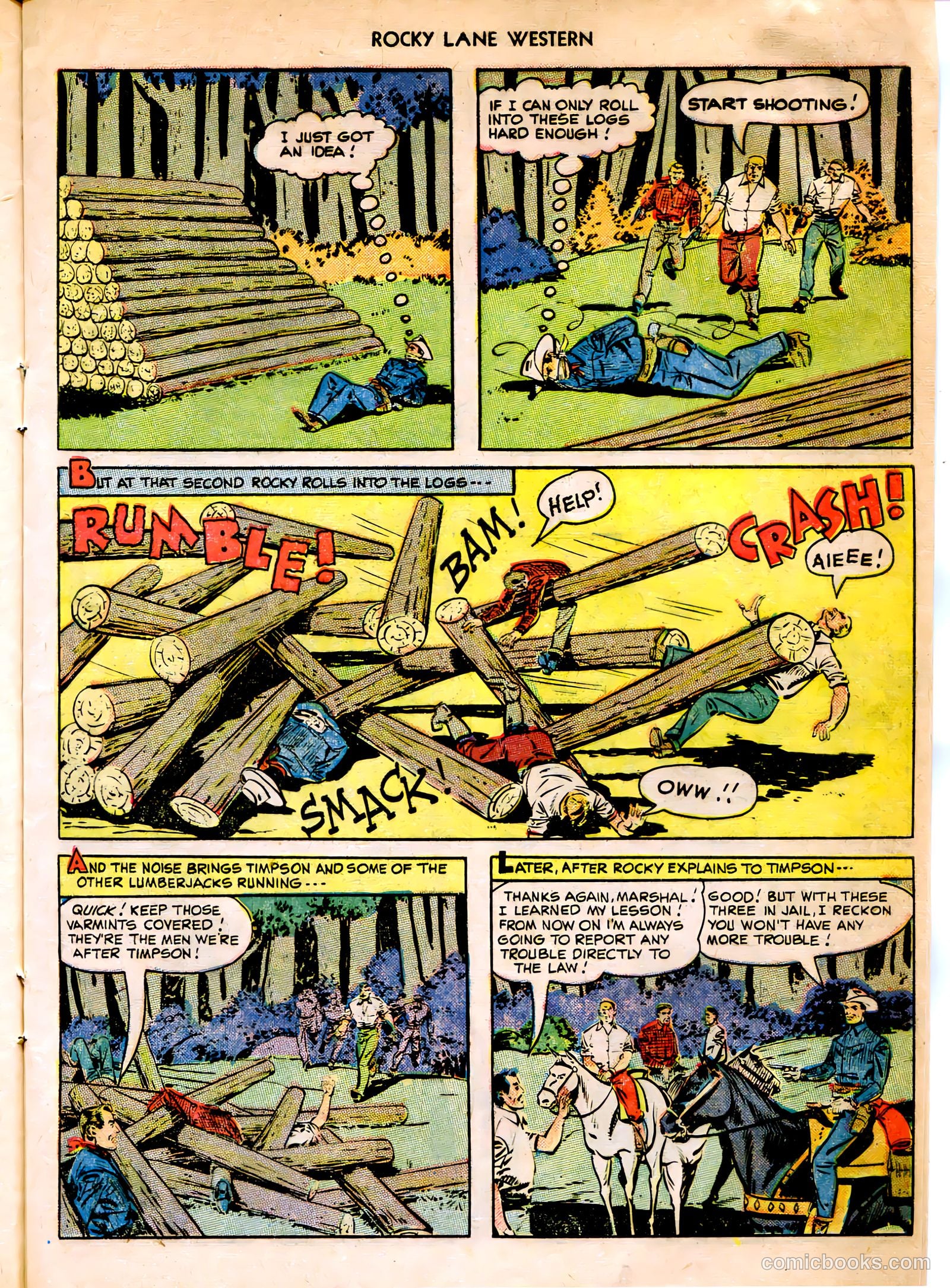 Rocky Lane Western #12 — page 21 of 52