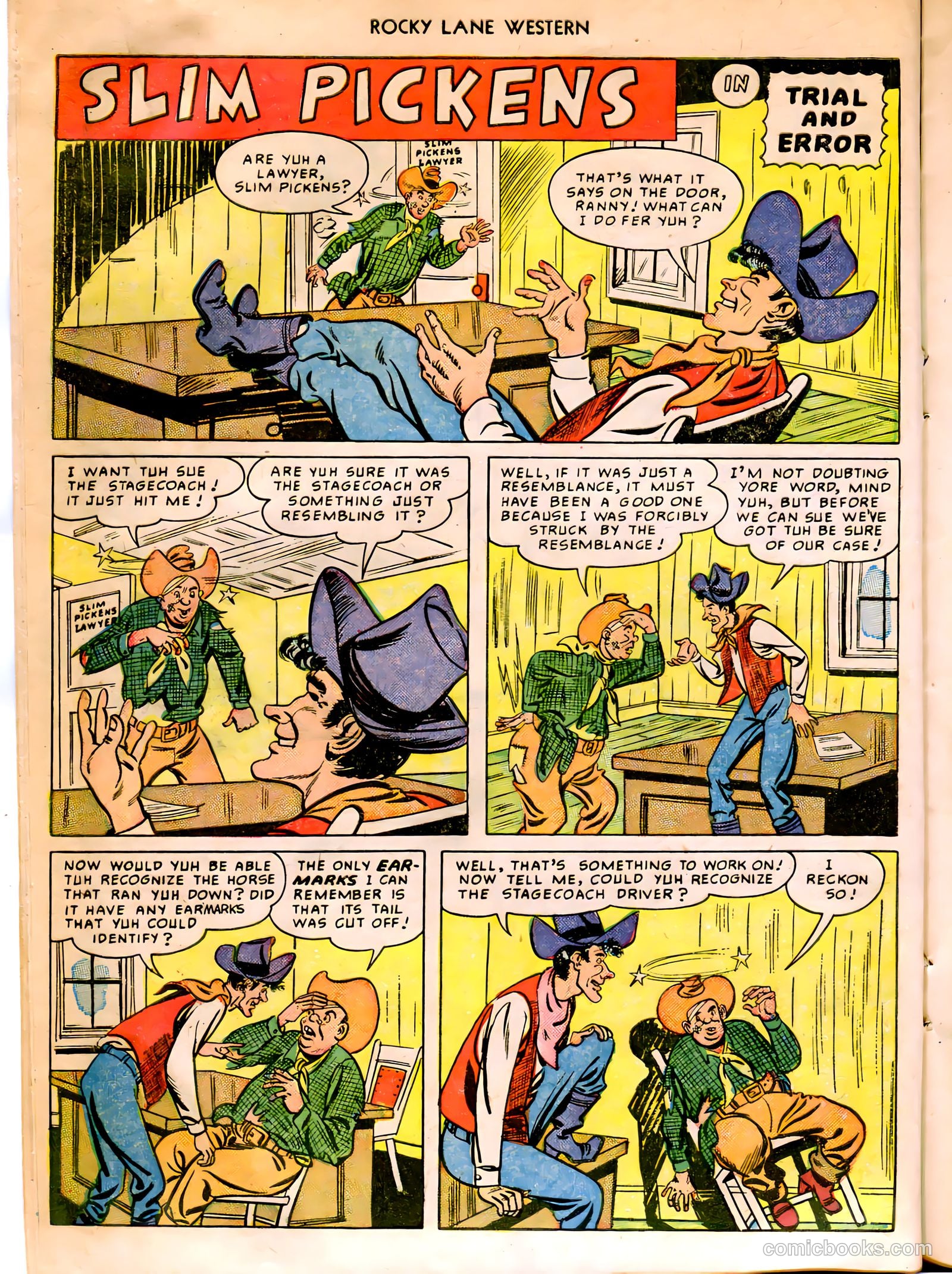 Rocky Lane Western #12 — page 22 of 52