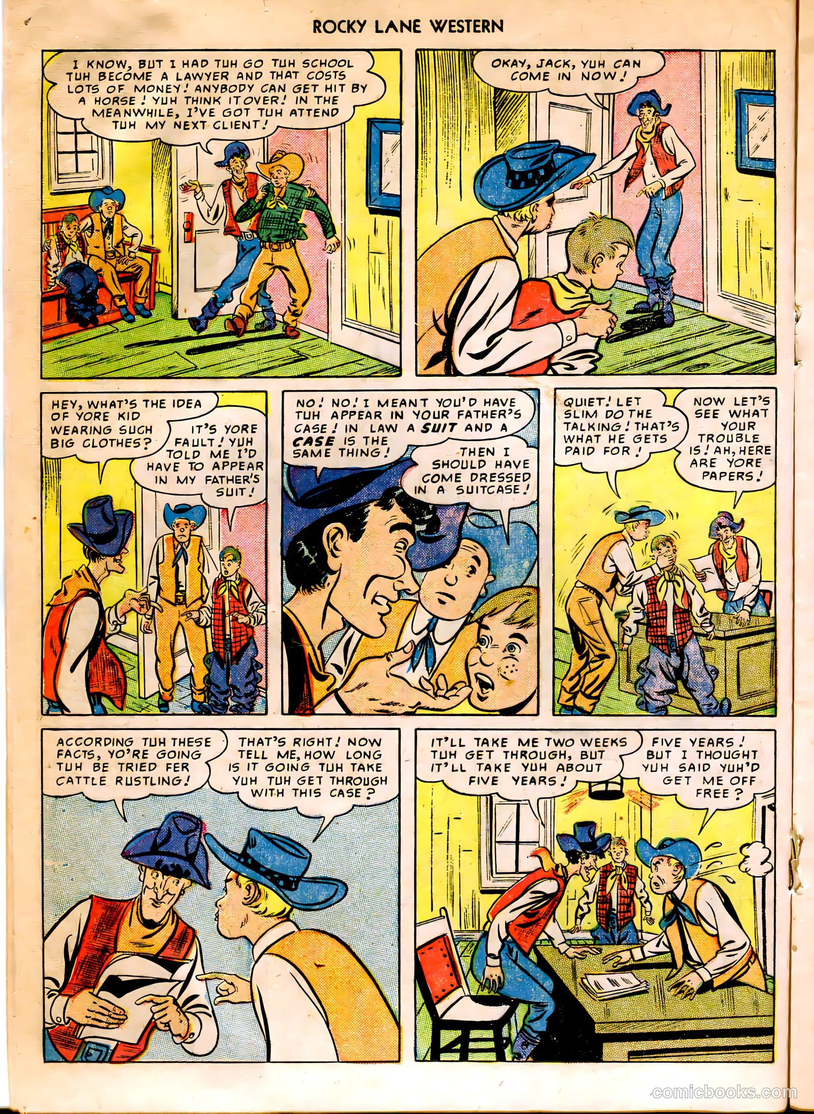 Rocky Lane Western #12 — page 24 of 52