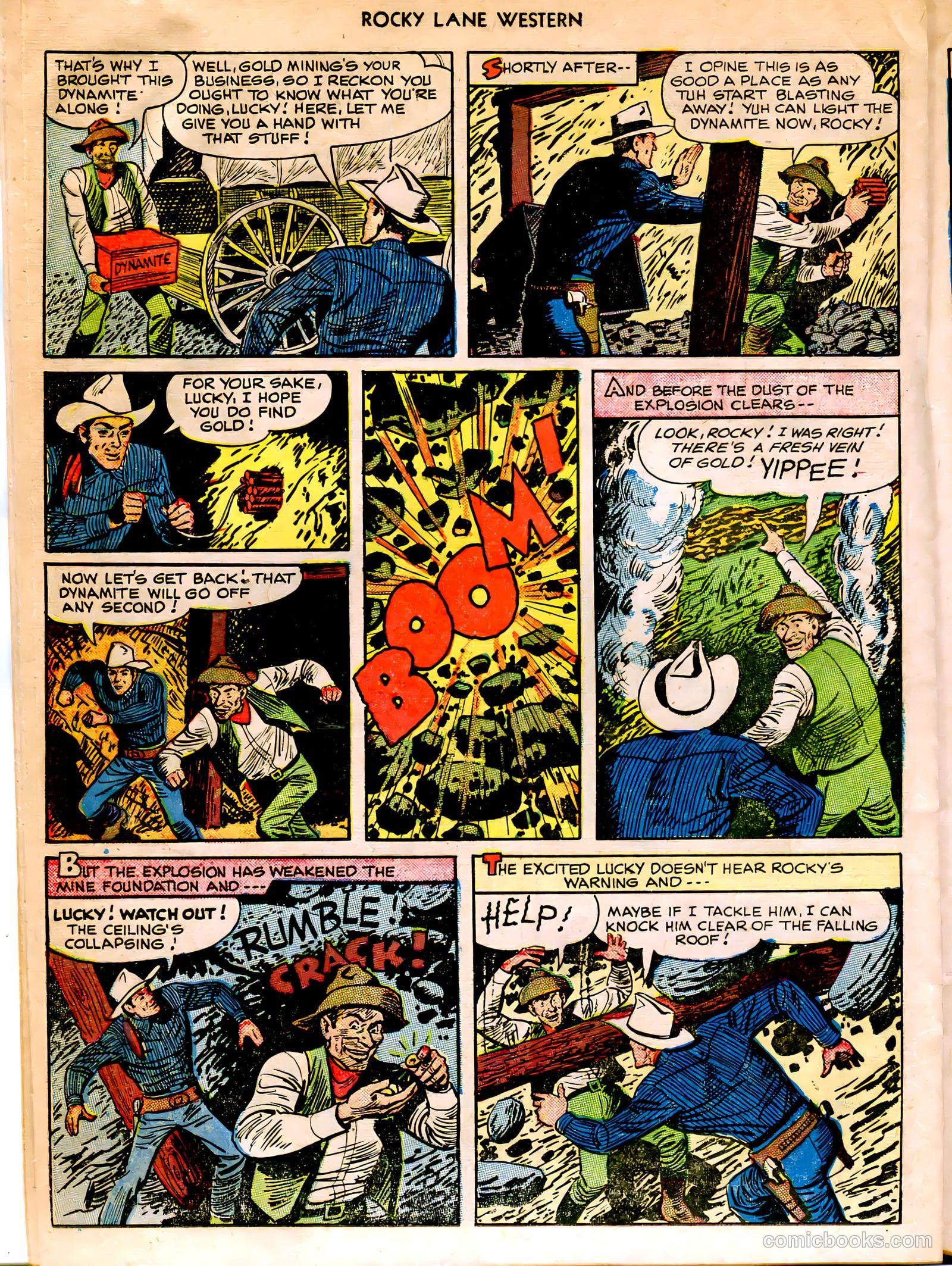 Rocky Lane Western #12 — page 28 of 52