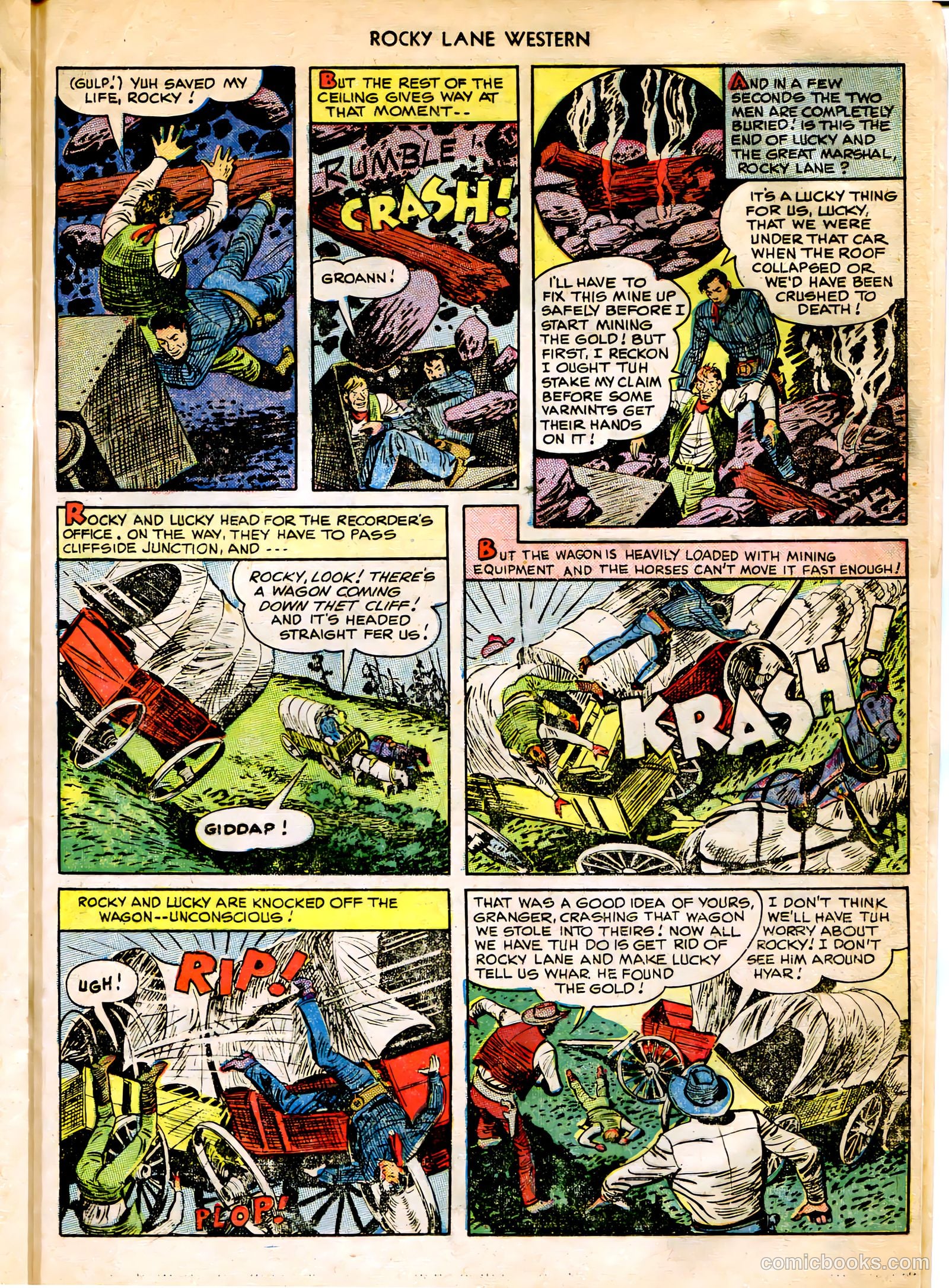 Rocky Lane Western #12 — page 29 of 52