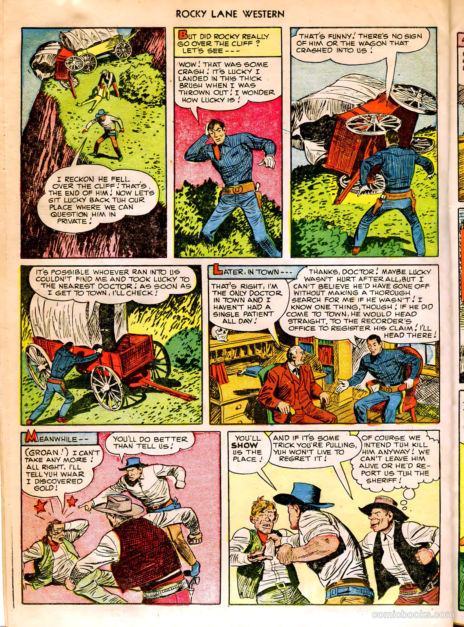 Rocky Lane Western #12 — page 30 of 52