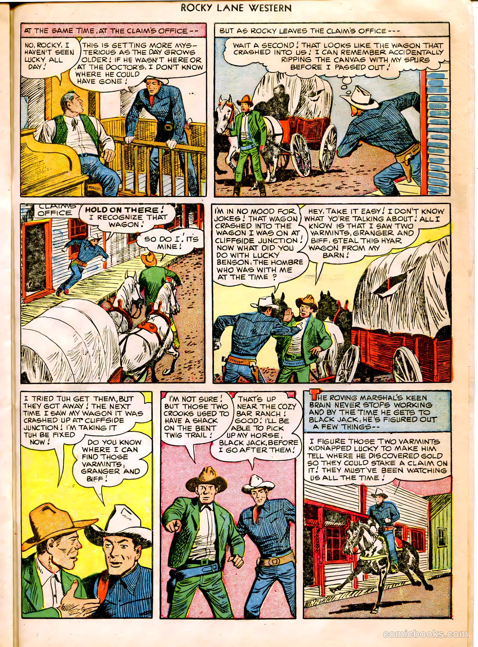 Rocky Lane Western #12 — page 31 of 52