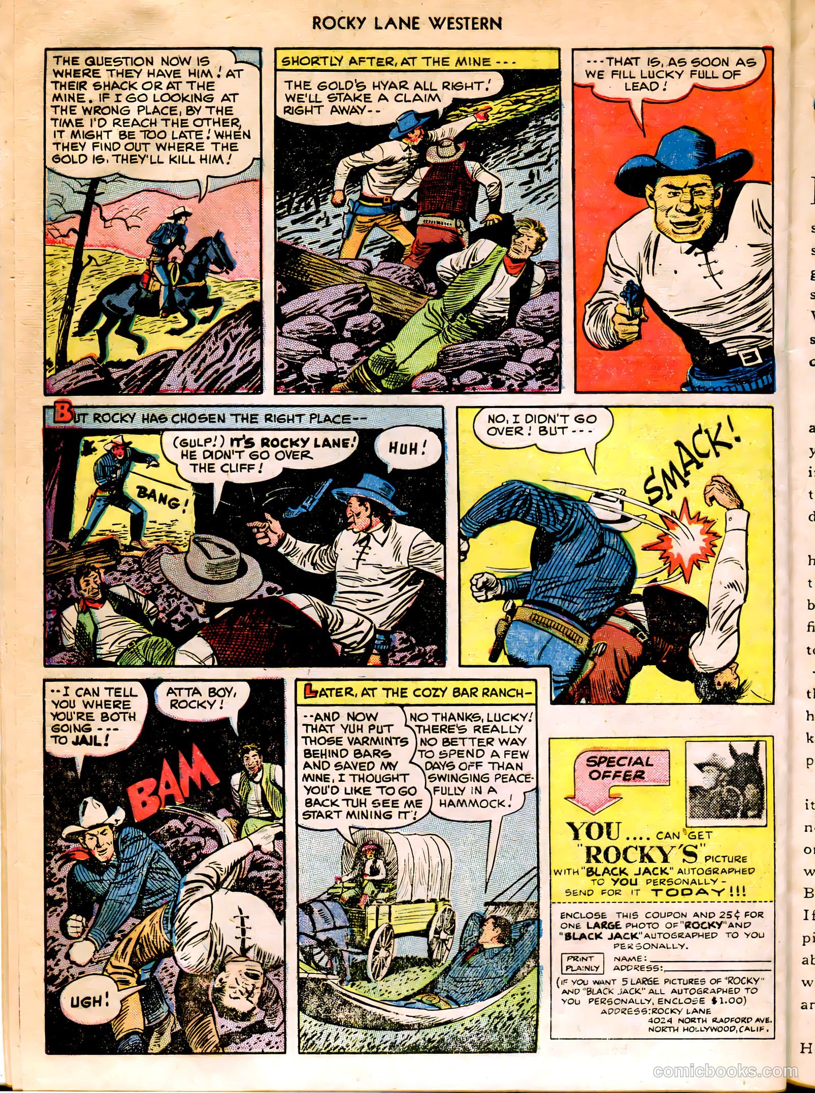 Rocky Lane Western #12 — page 32 of 52