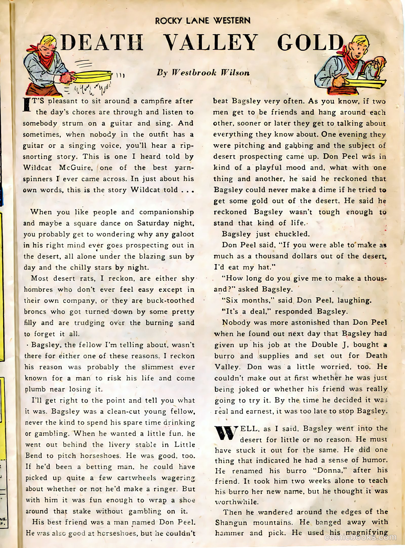 Rocky Lane Western #12 — page 33 of 52