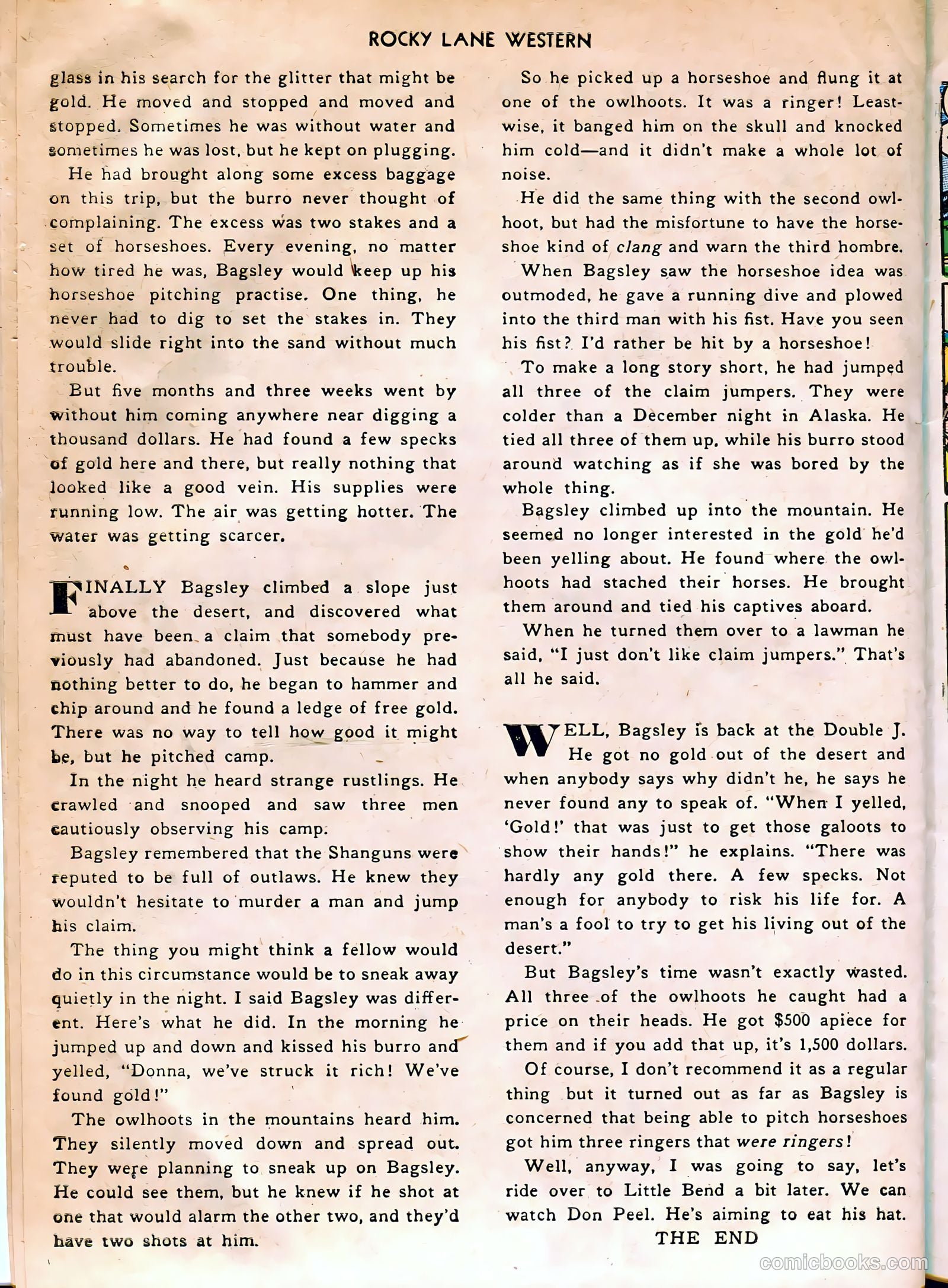 Rocky Lane Western #12 — page 34 of 52