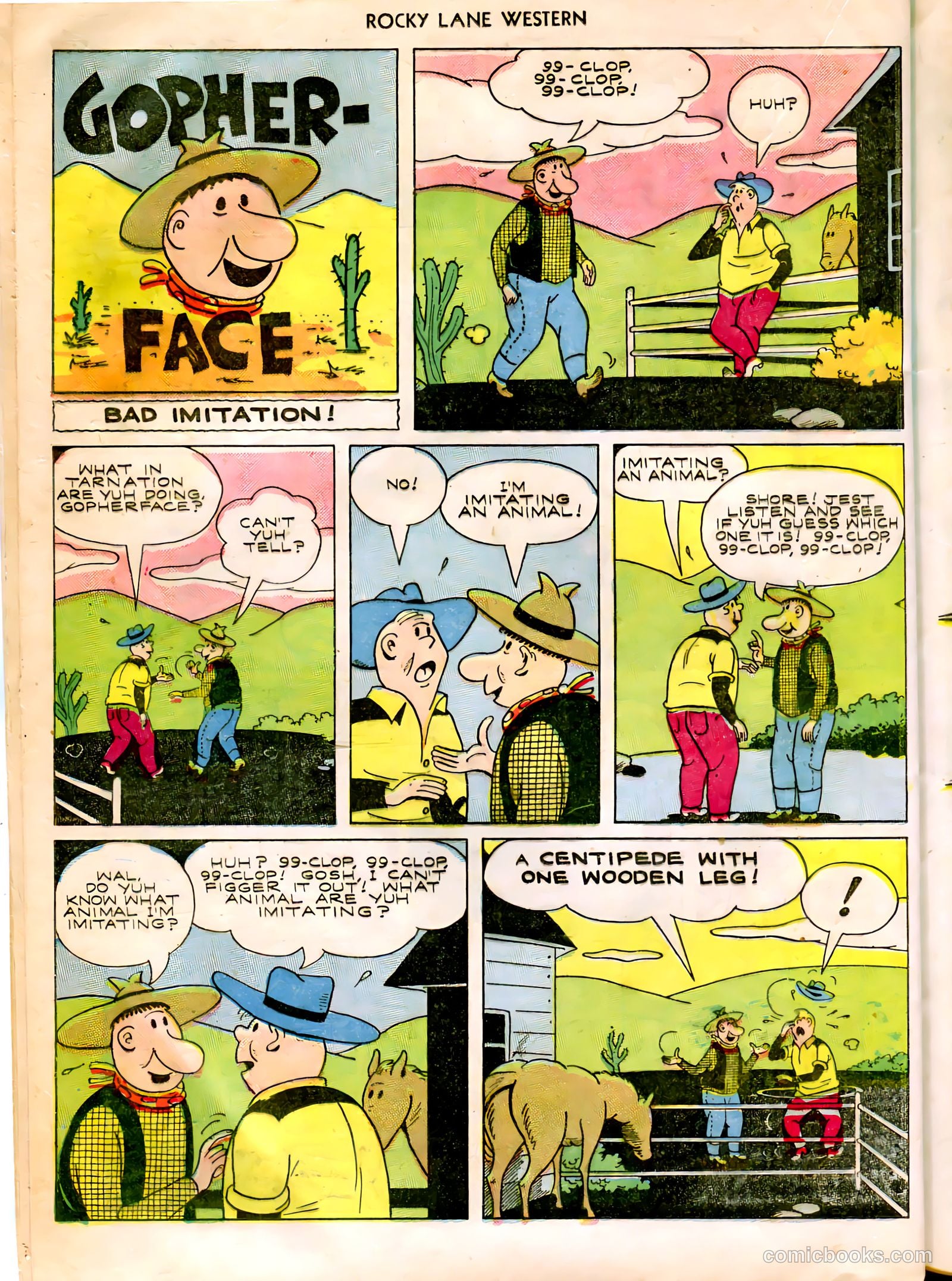Rocky Lane Western #12 — page 36 of 52