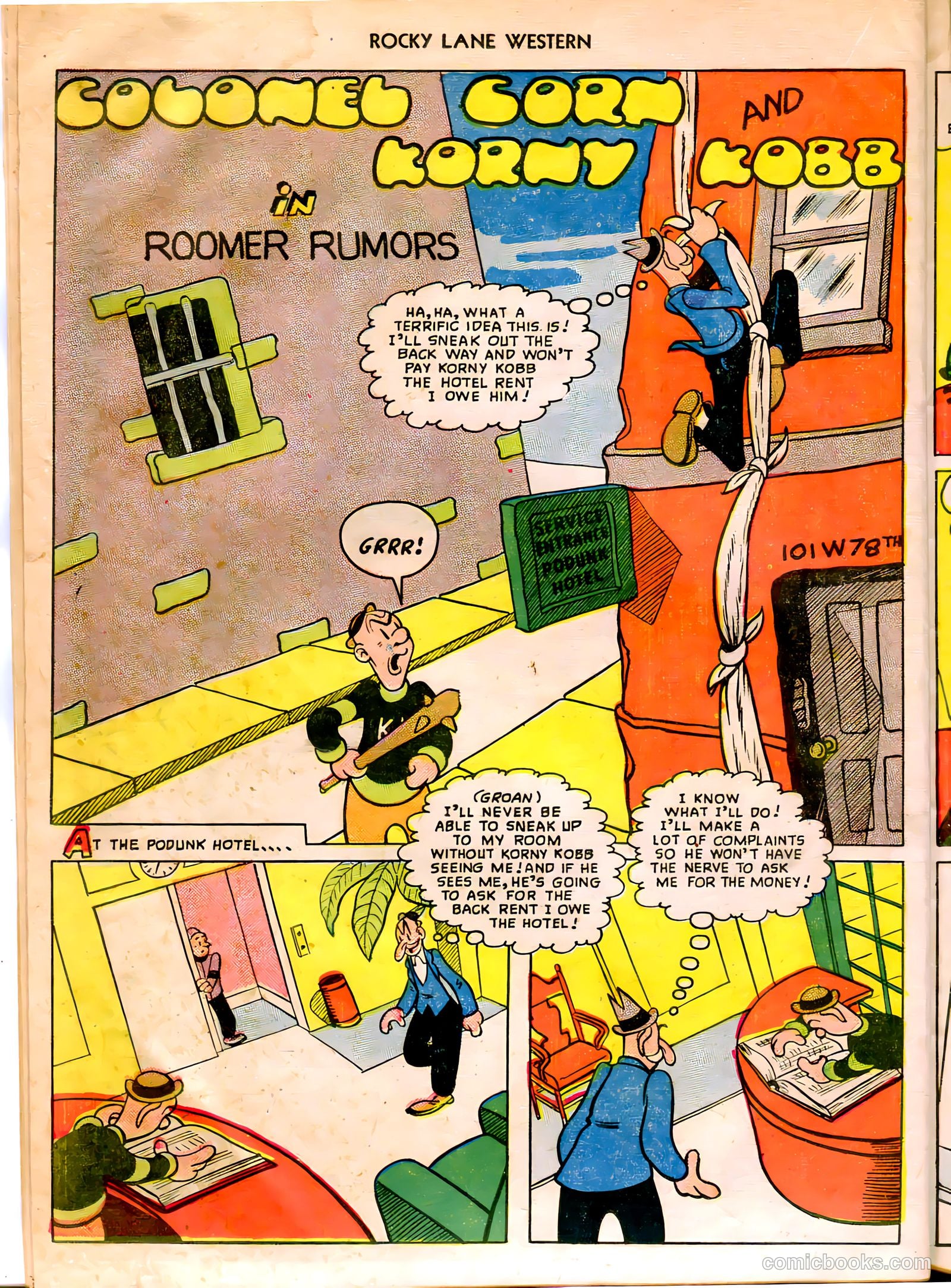Rocky Lane Western #12 — page 38 of 52