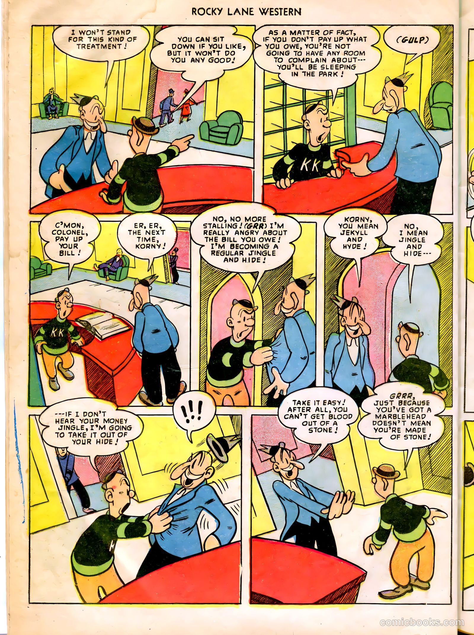 Rocky Lane Western #12 — page 40 of 52