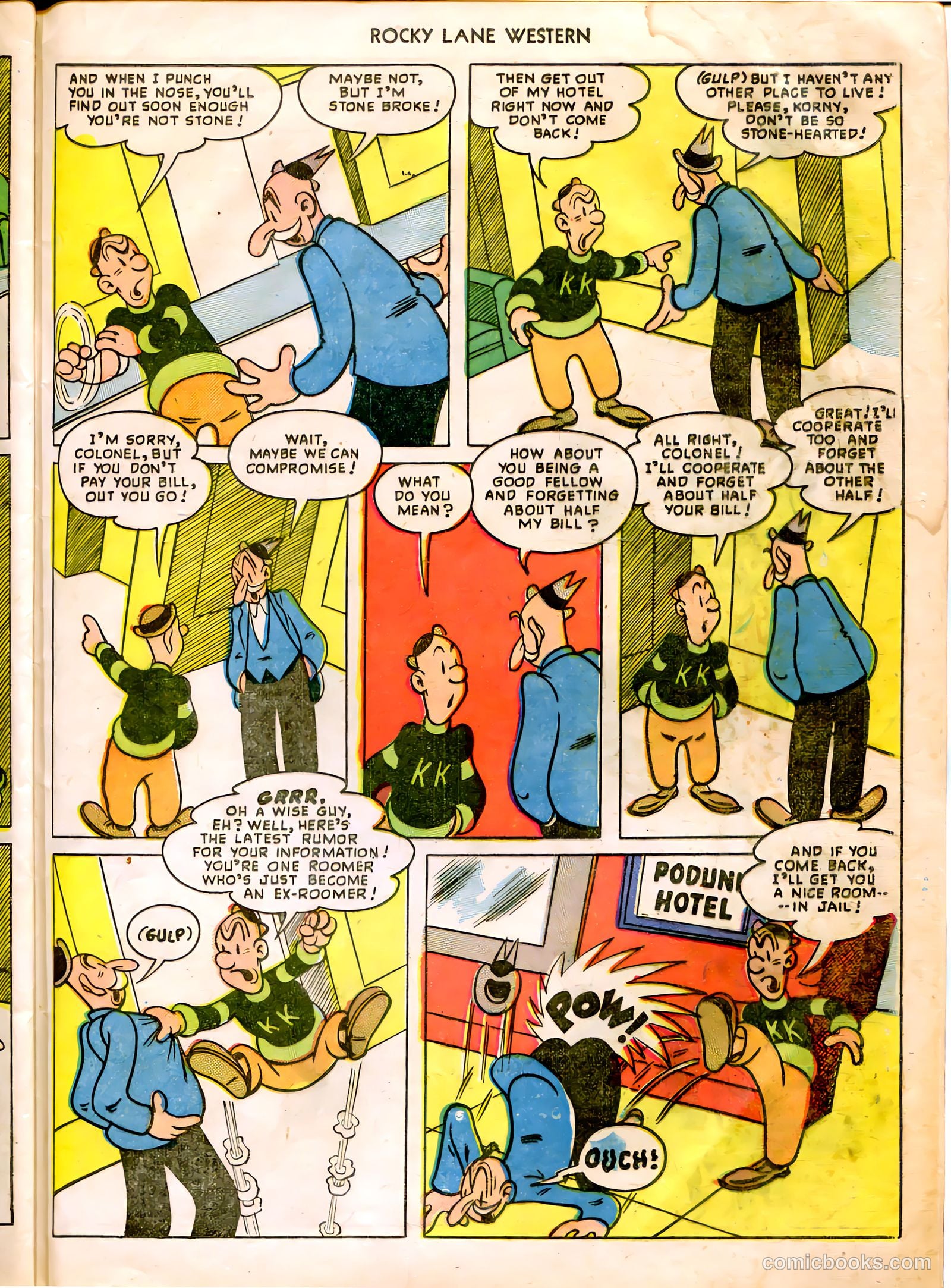 Rocky Lane Western #12 — page 41 of 52