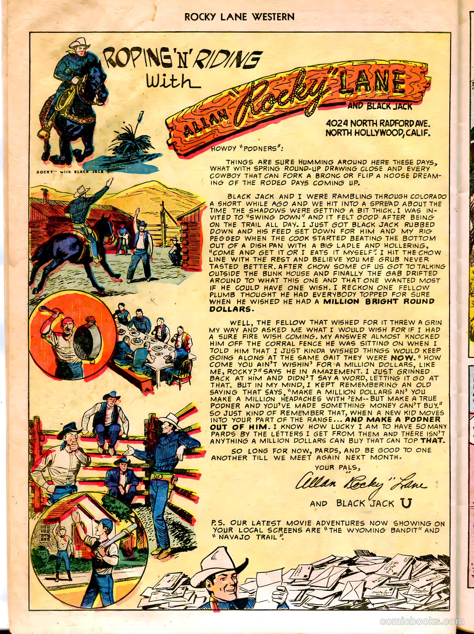 Rocky Lane Western #12 — page 42 of 52