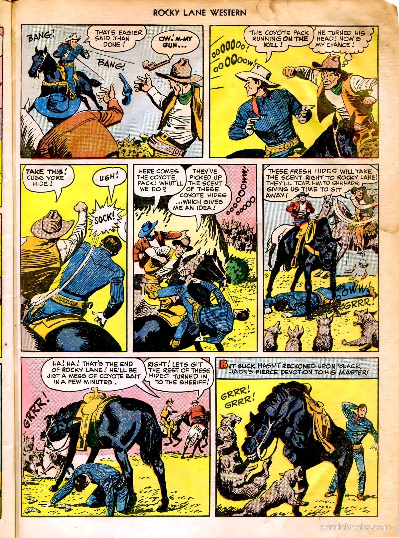 Rocky Lane Western #12 — page 47 of 52
