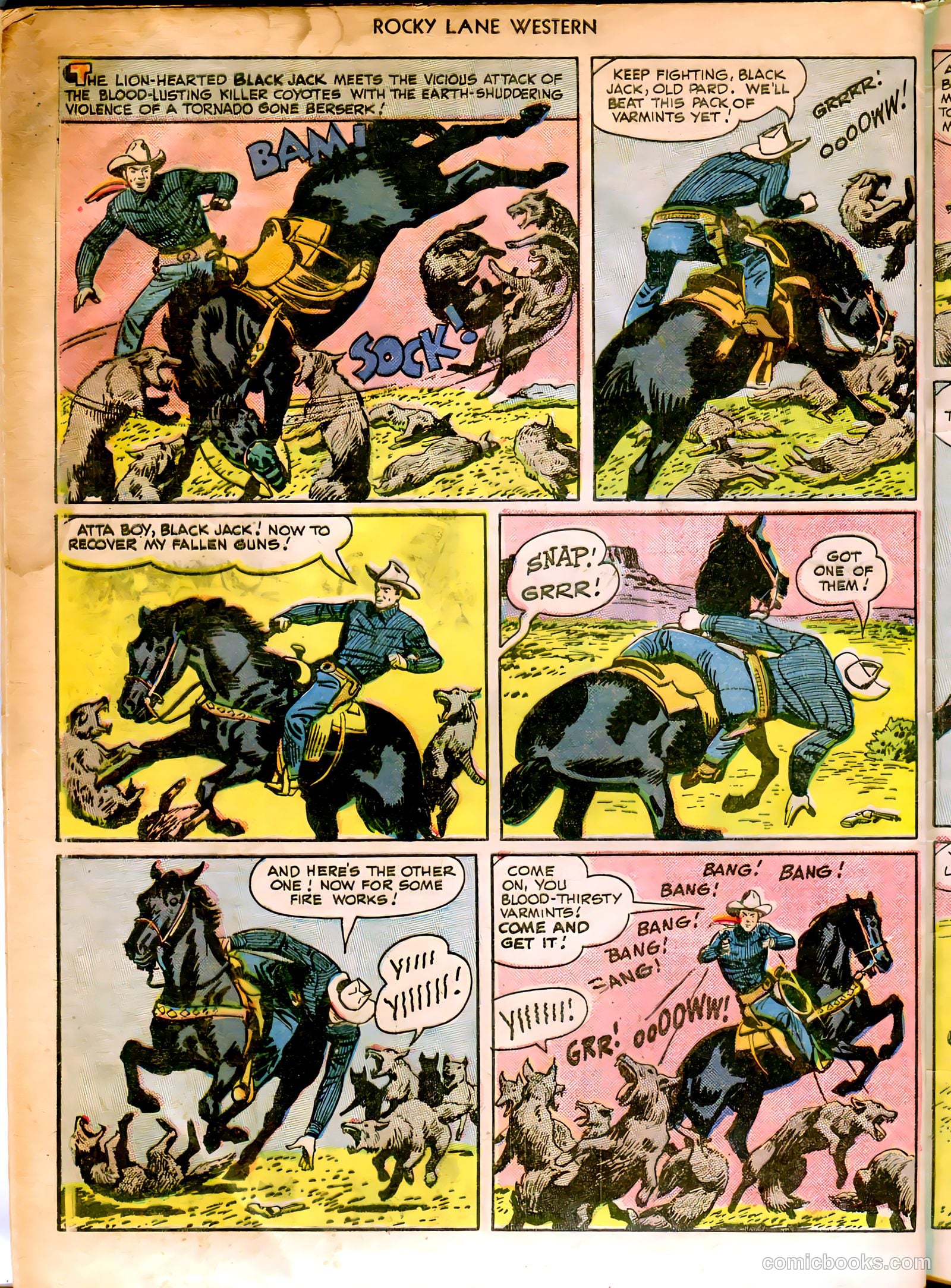 Rocky Lane Western #12 — page 48 of 52