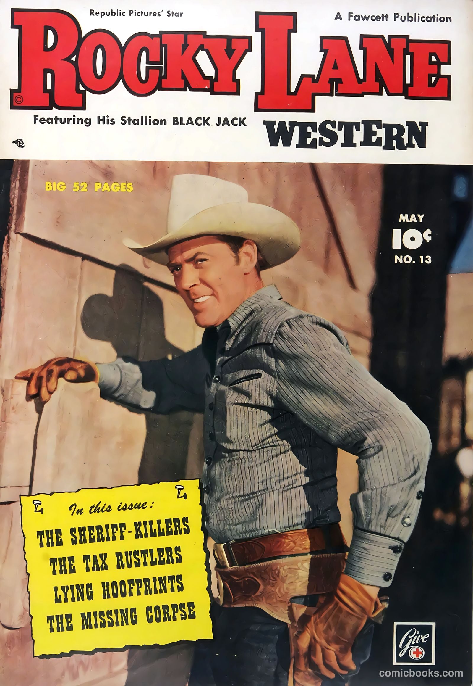 Rocky Lane Western #13 — page 1 of 52