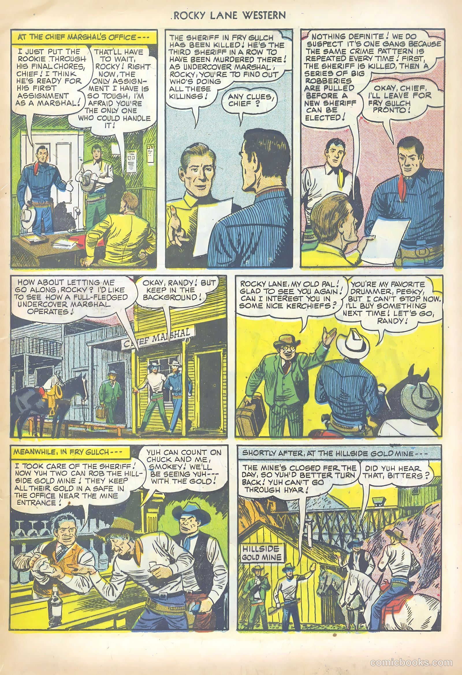 Rocky Lane Western #13 — page 5 of 52