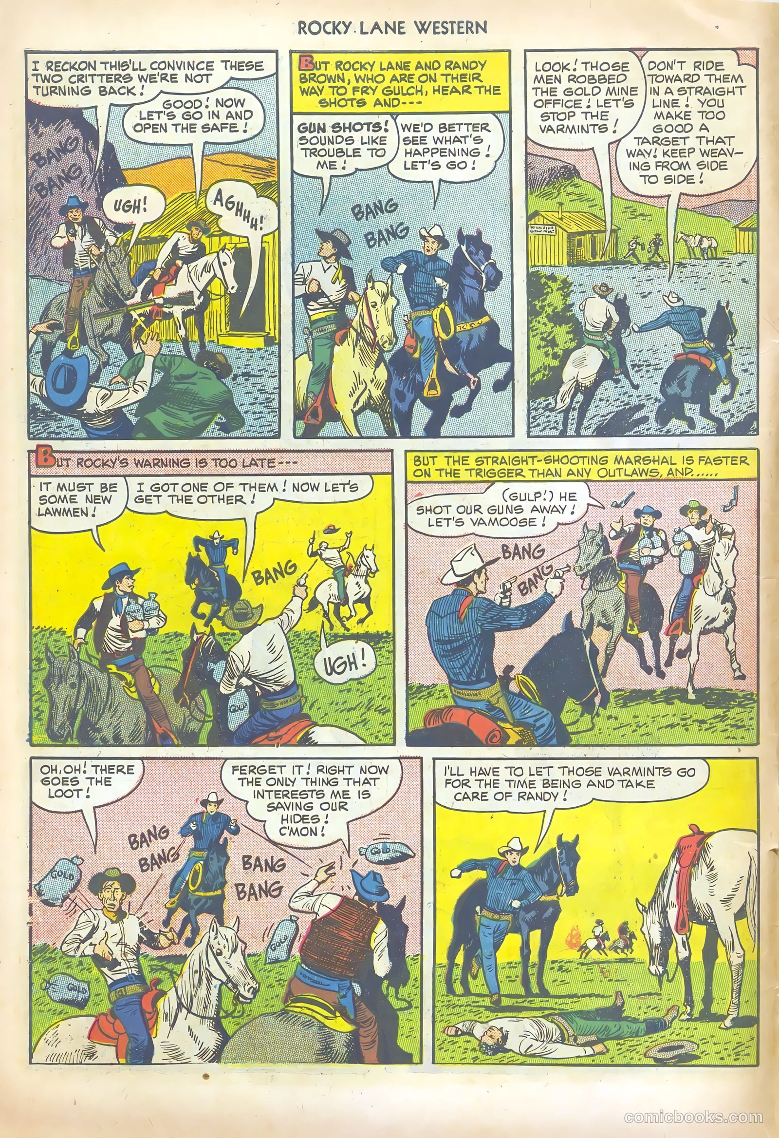 Rocky Lane Western #13 — page 6 of 52