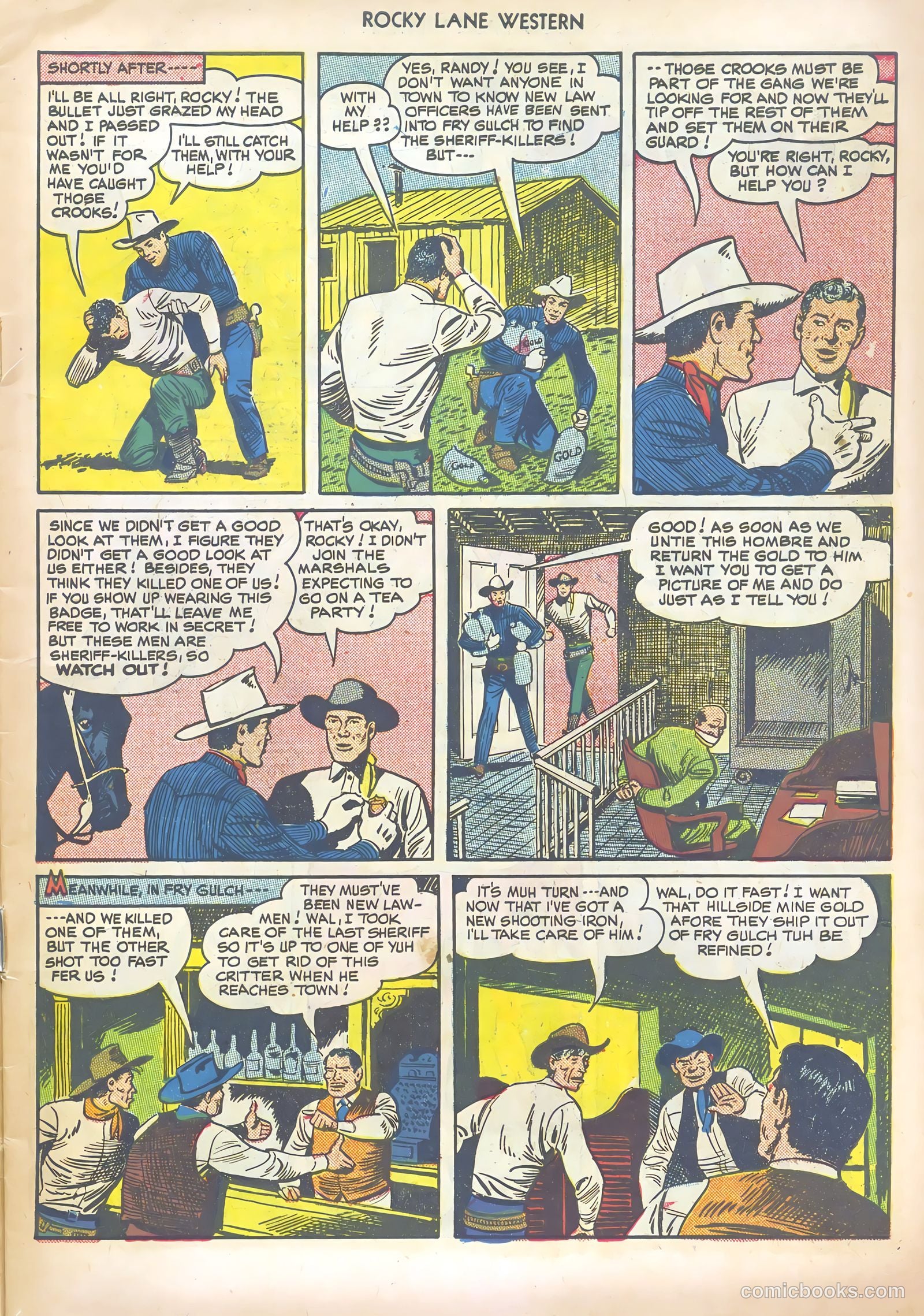 Rocky Lane Western #13 — page 7 of 52