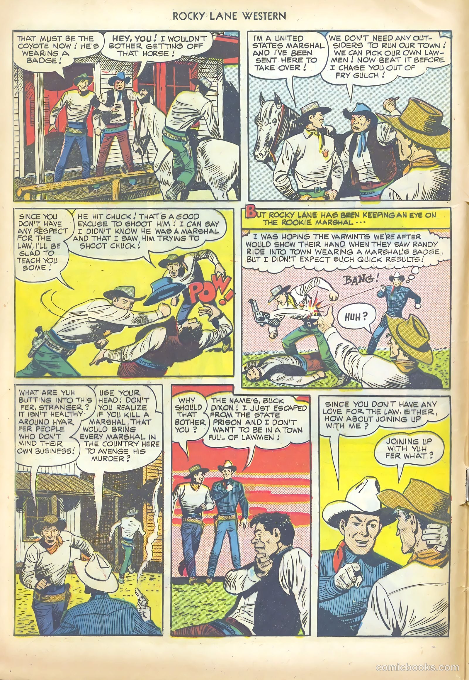 Rocky Lane Western #13 — page 8 of 52