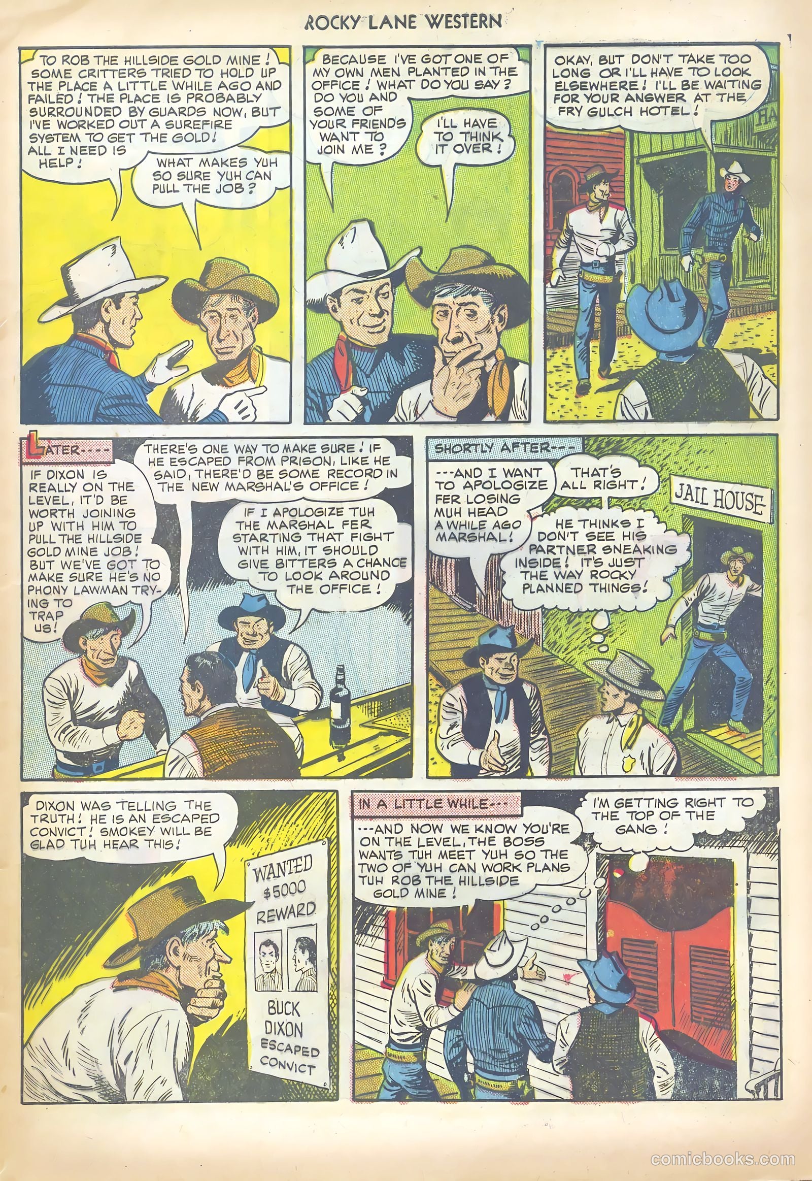 Rocky Lane Western #13 — page 9 of 52