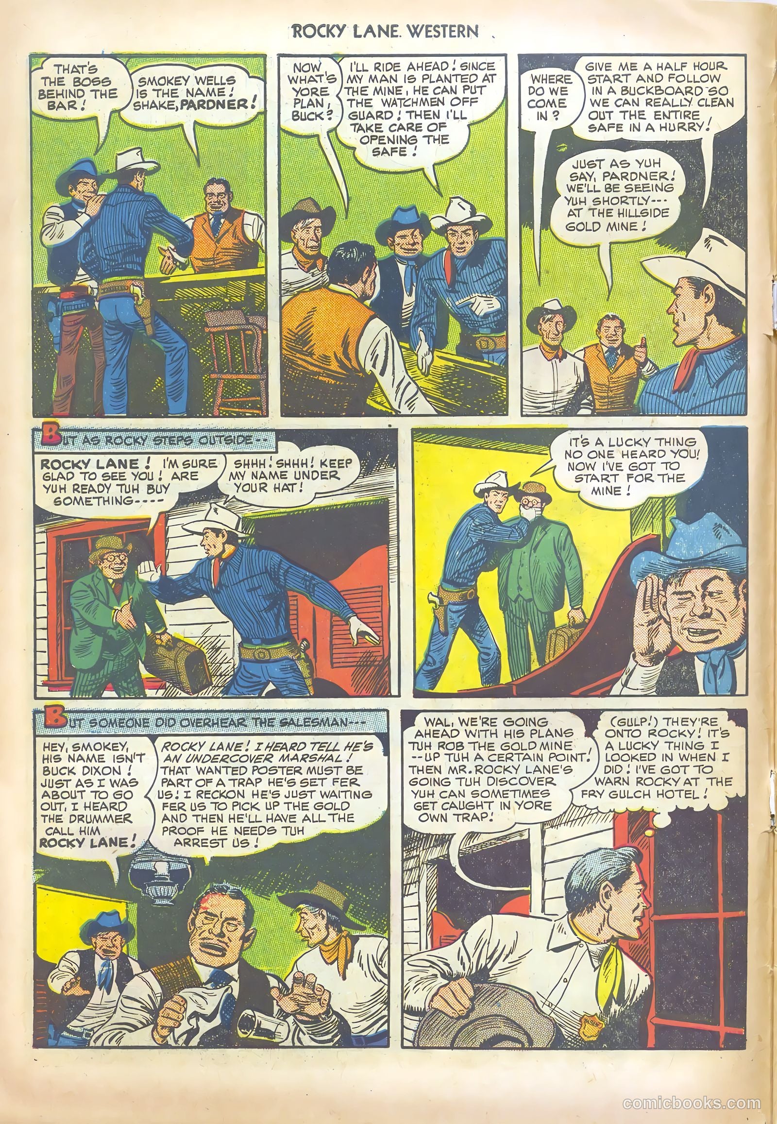 Rocky Lane Western #13 — page 10 of 52