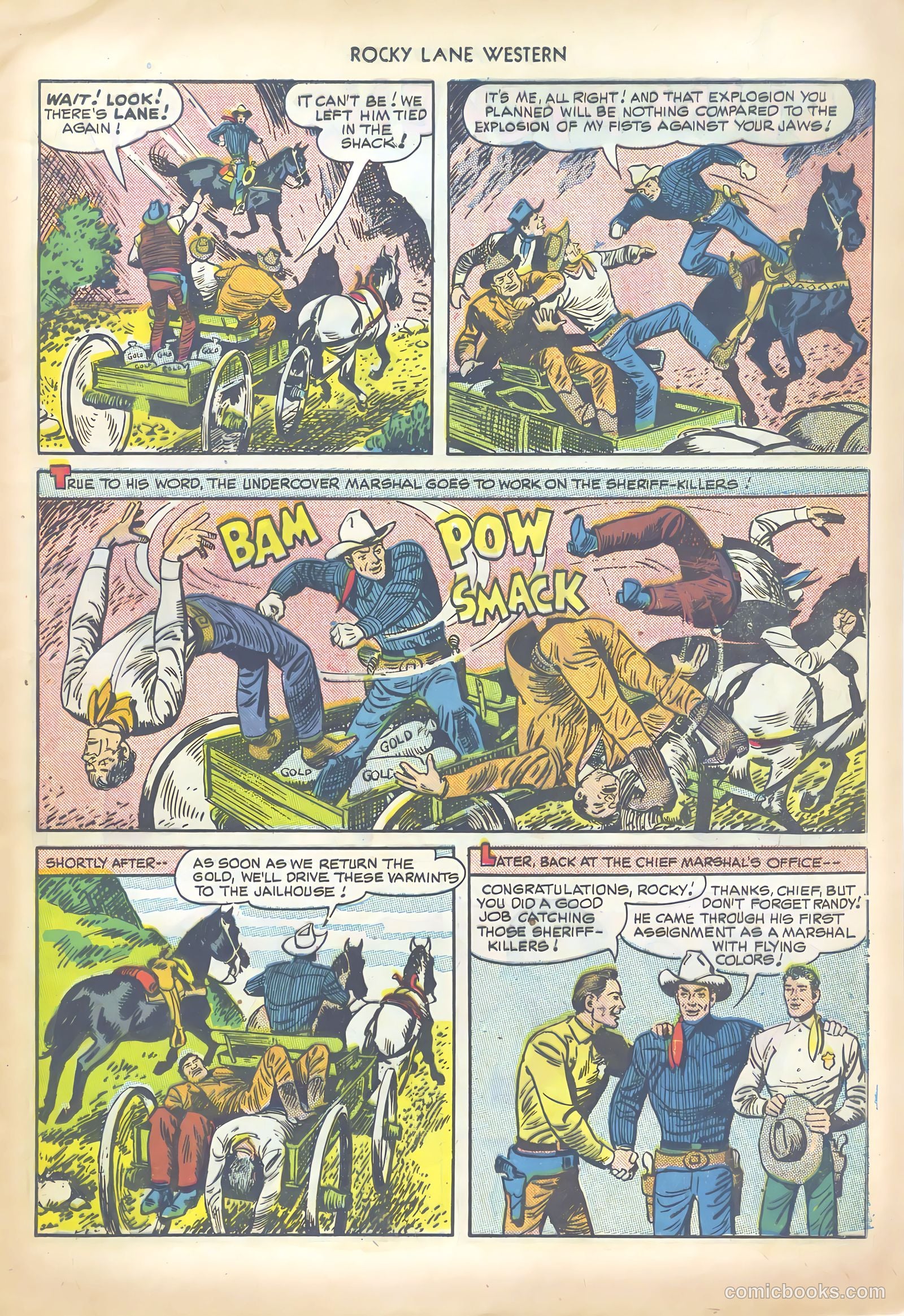 Rocky Lane Western #13 — page 13 of 52