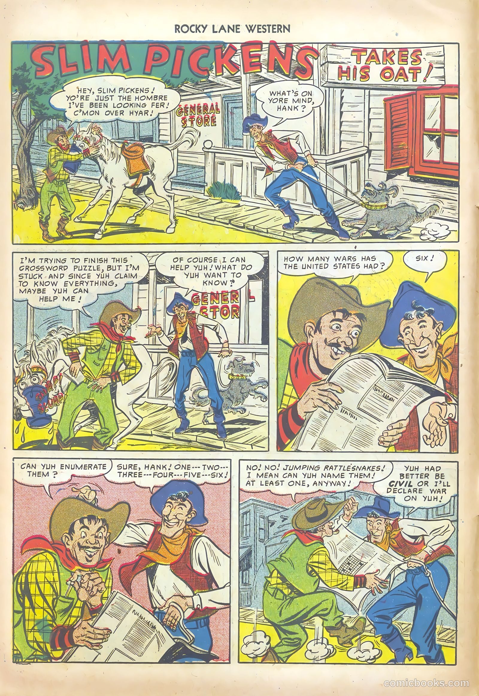 Rocky Lane Western #13 — page 14 of 52