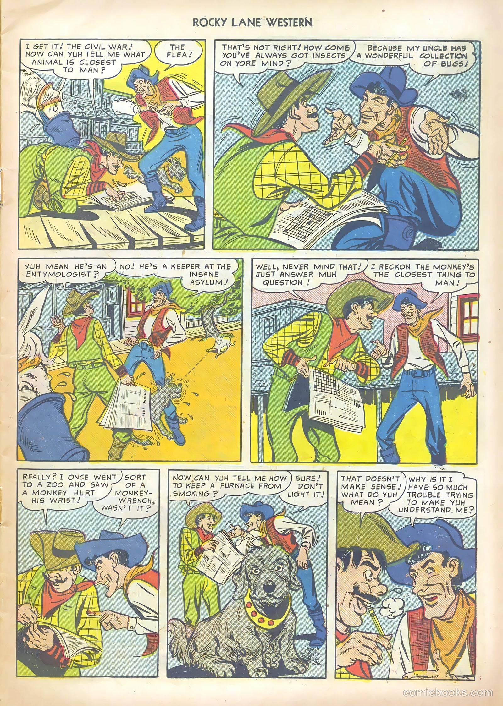 Rocky Lane Western #13 — page 15 of 52