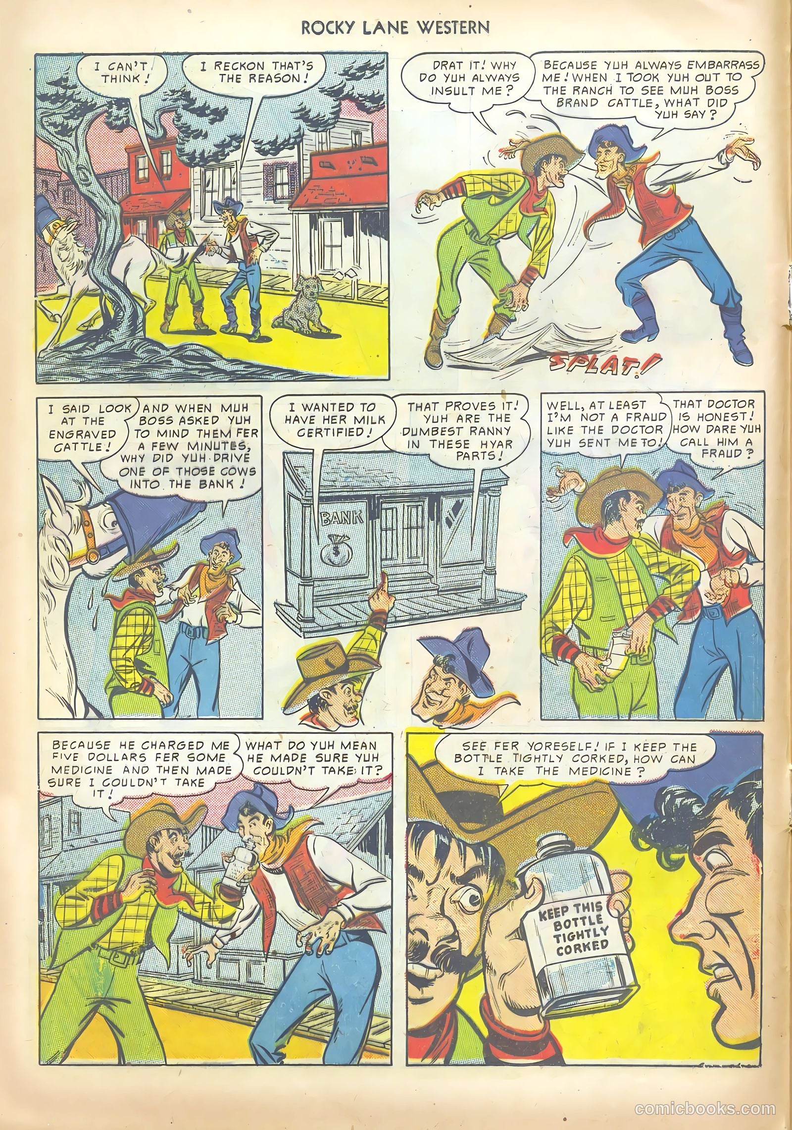 Rocky Lane Western #13 — page 16 of 52