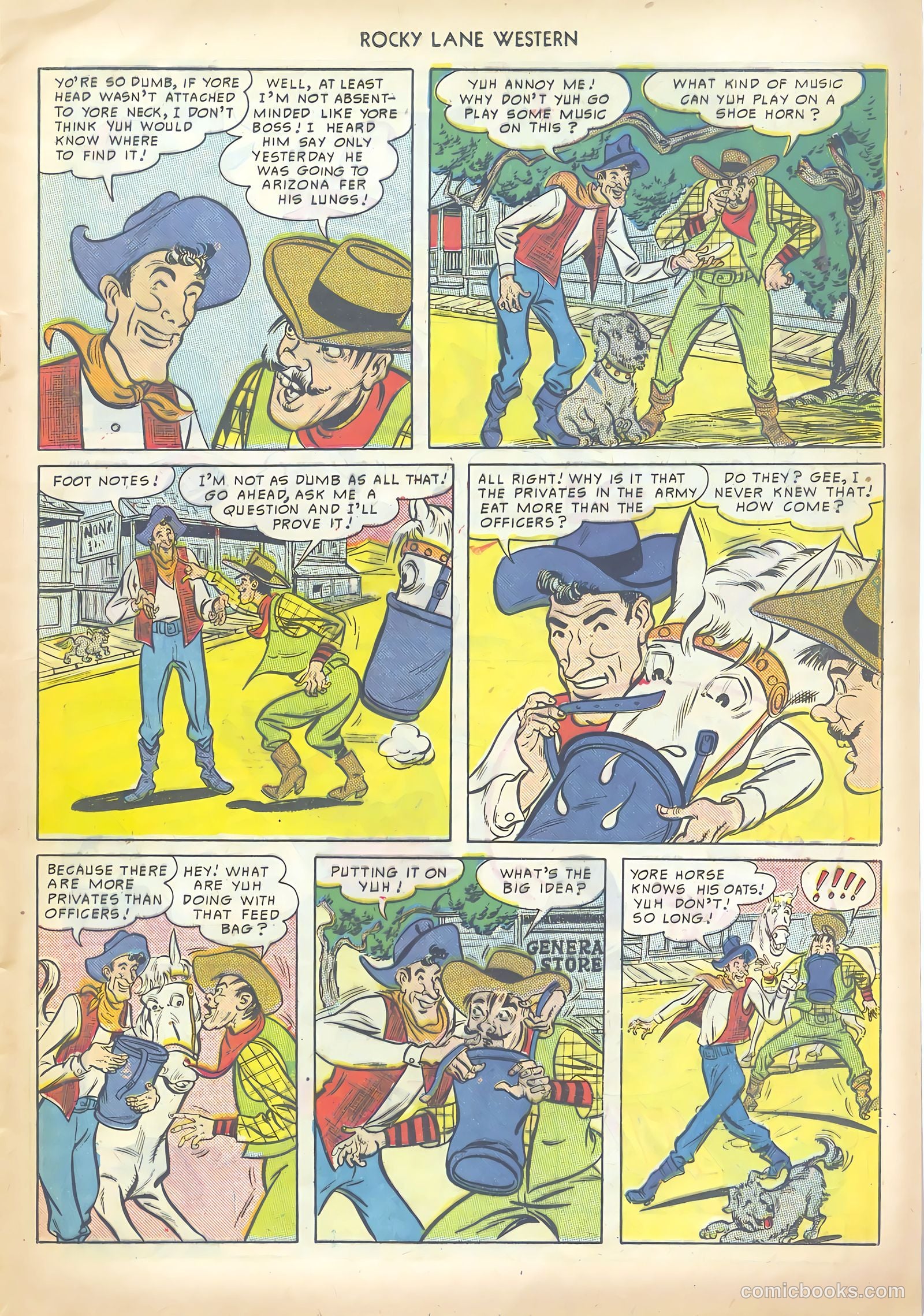 Rocky Lane Western #13 — page 17 of 52