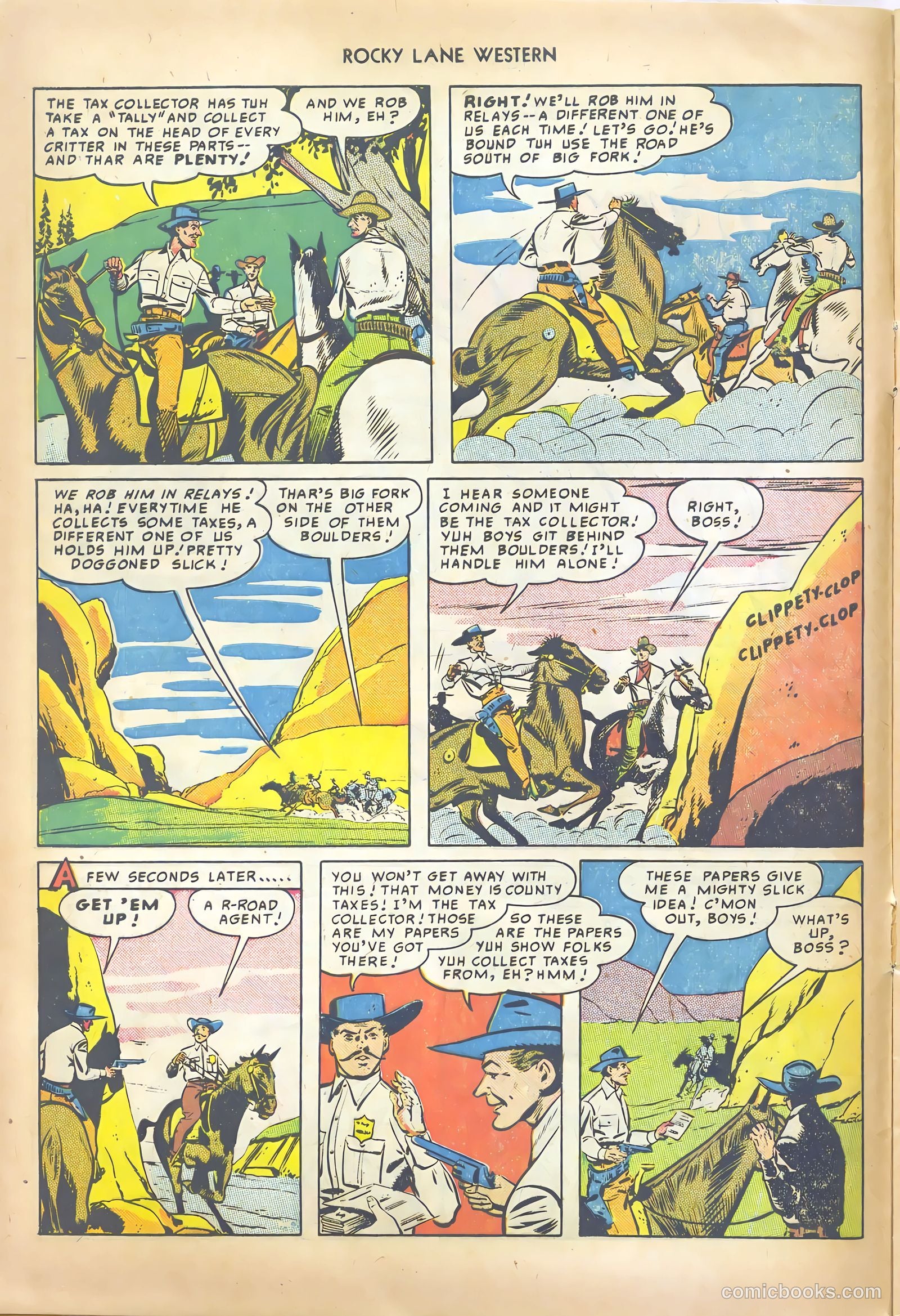 Rocky Lane Western #13 — page 20 of 52