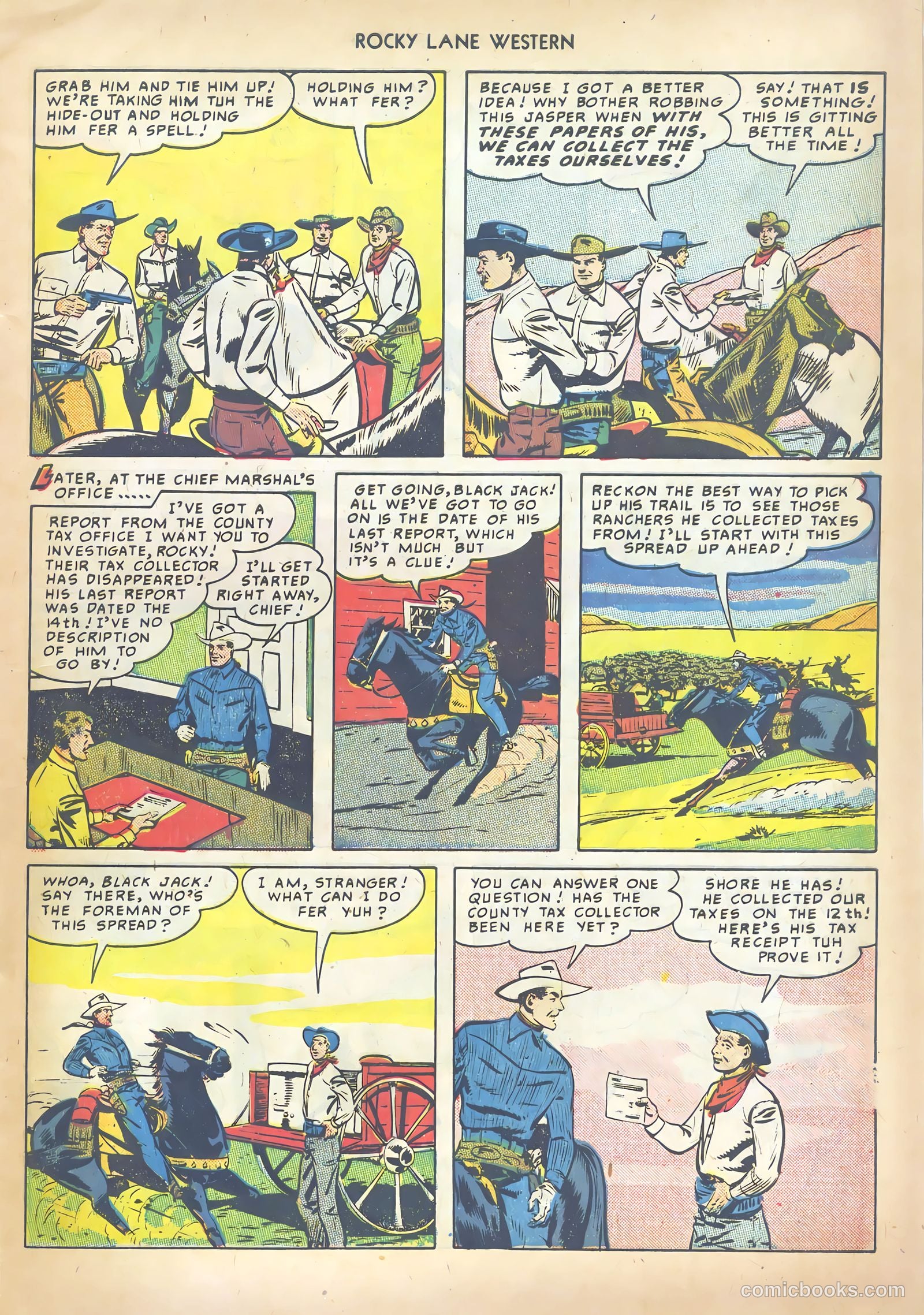 Rocky Lane Western #13 — page 21 of 52