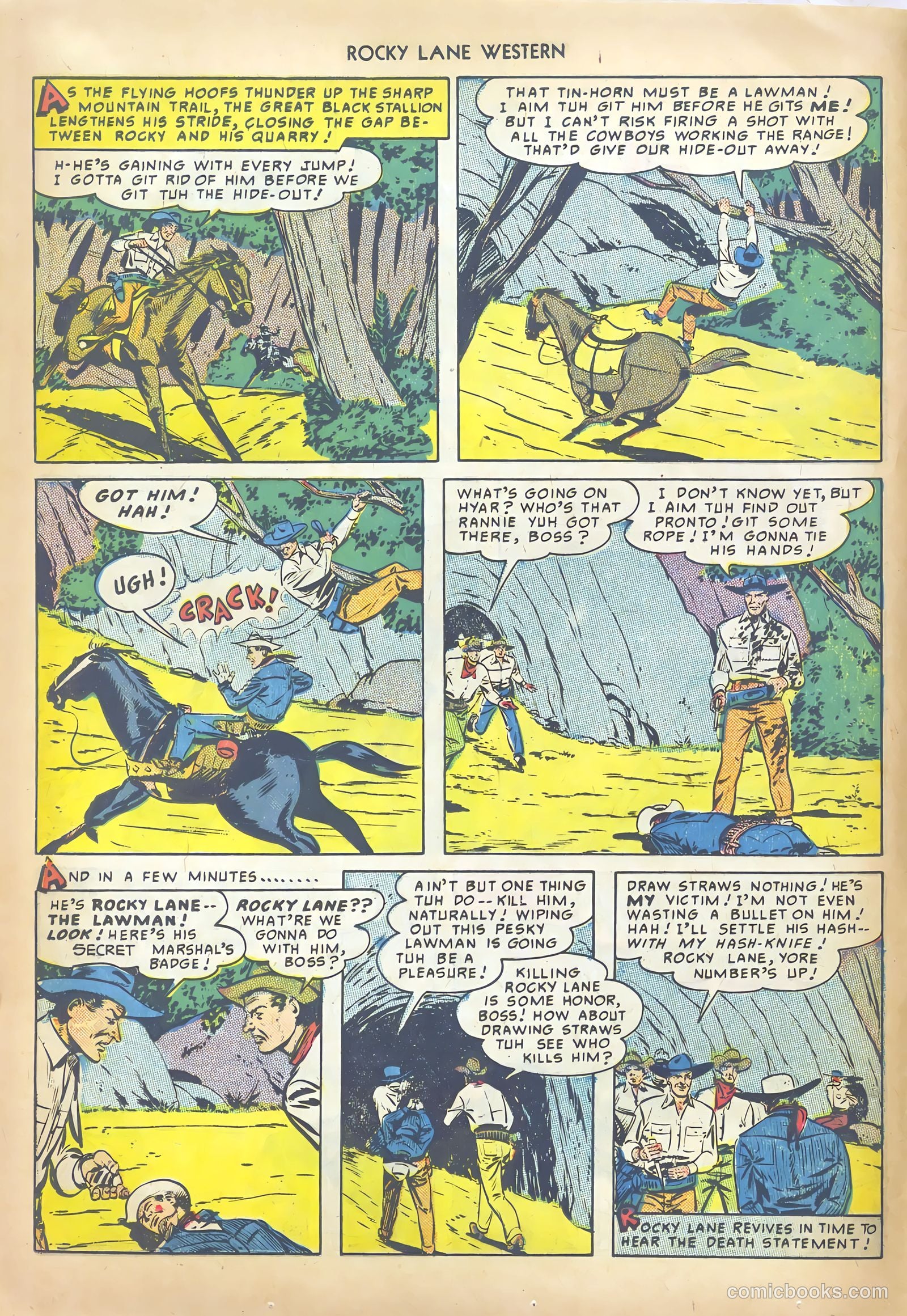 Rocky Lane Western #13 — page 24 of 52