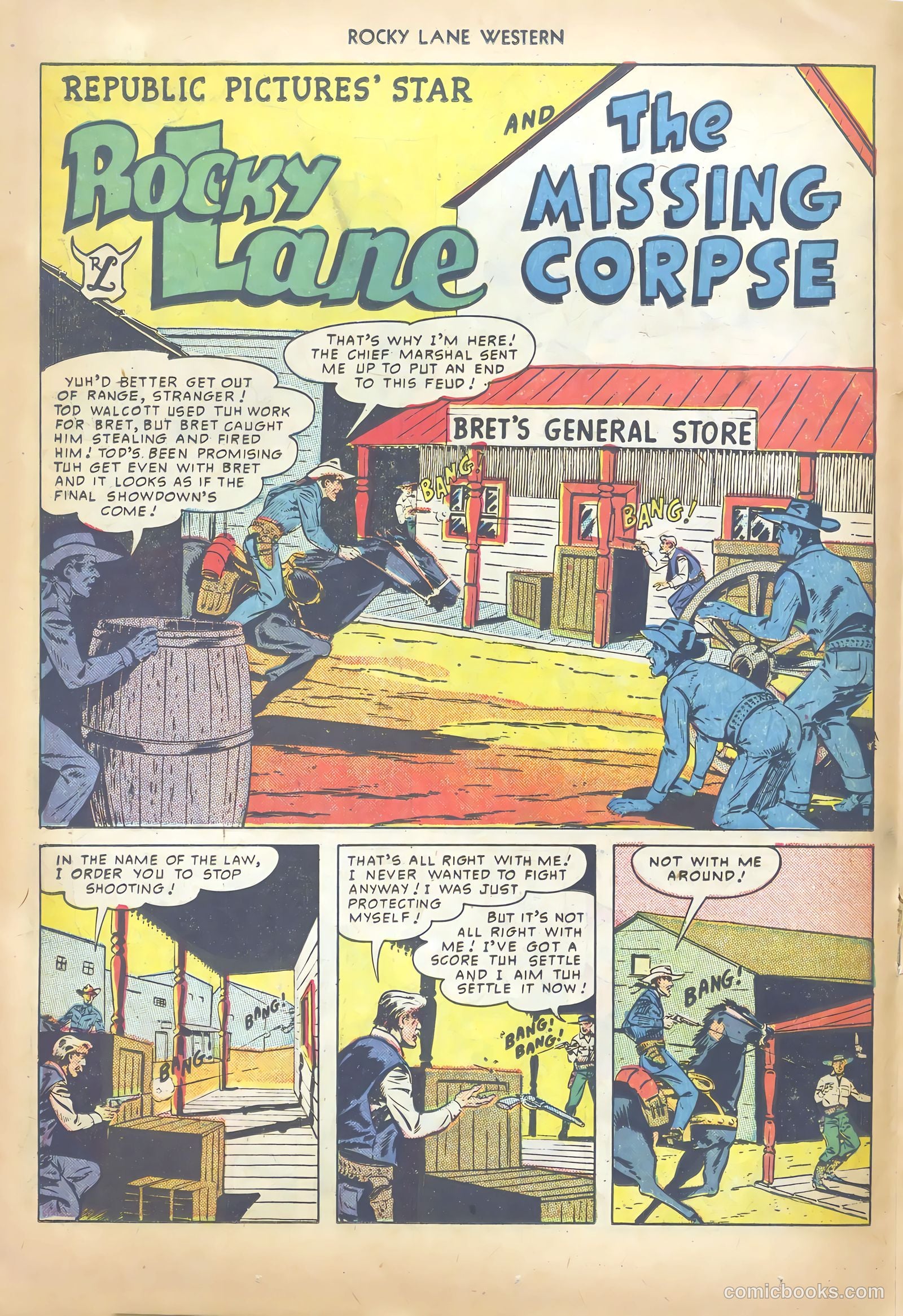 Rocky Lane Western #13 — page 26 of 52