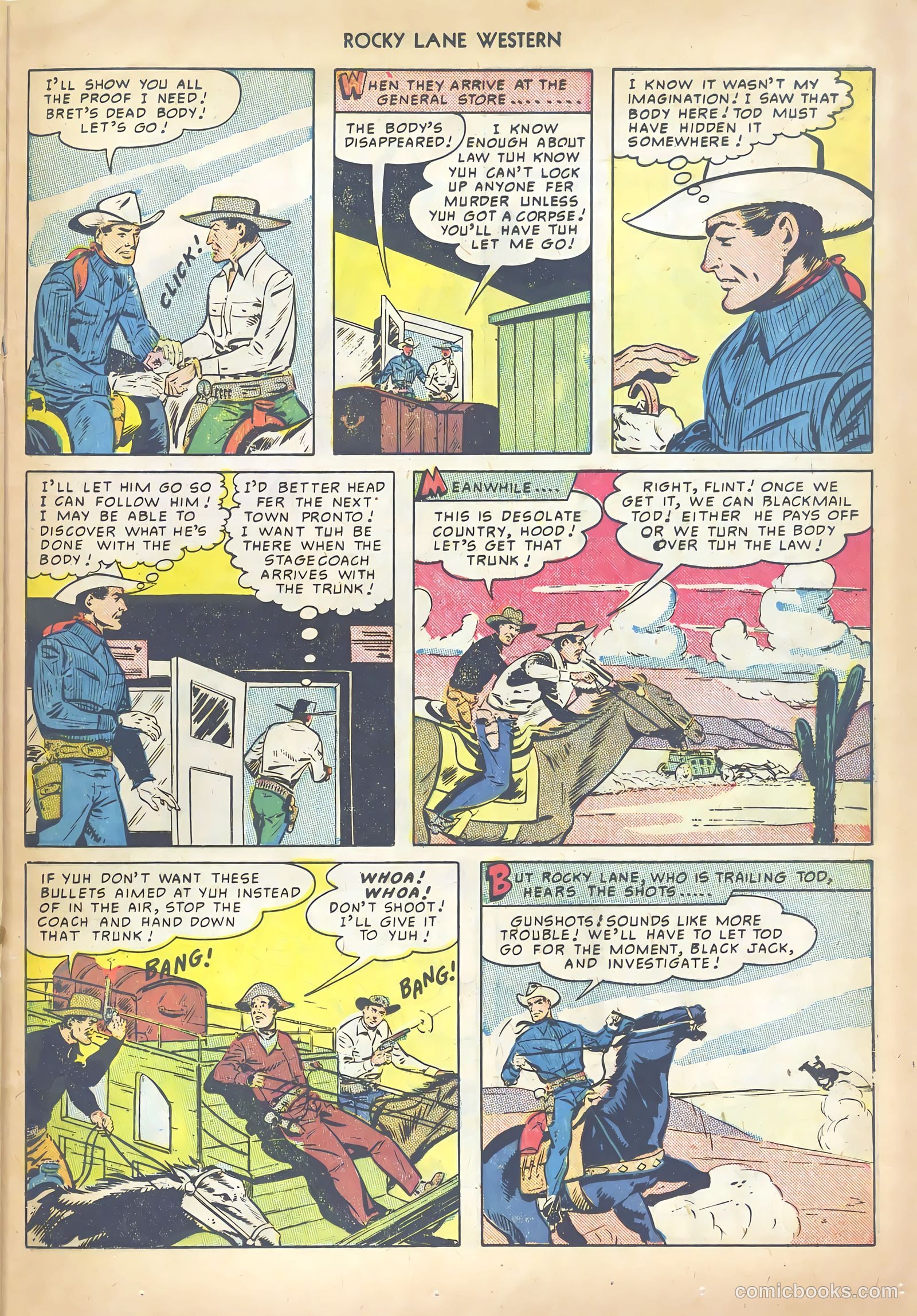 Rocky Lane Western #13 — page 29 of 52