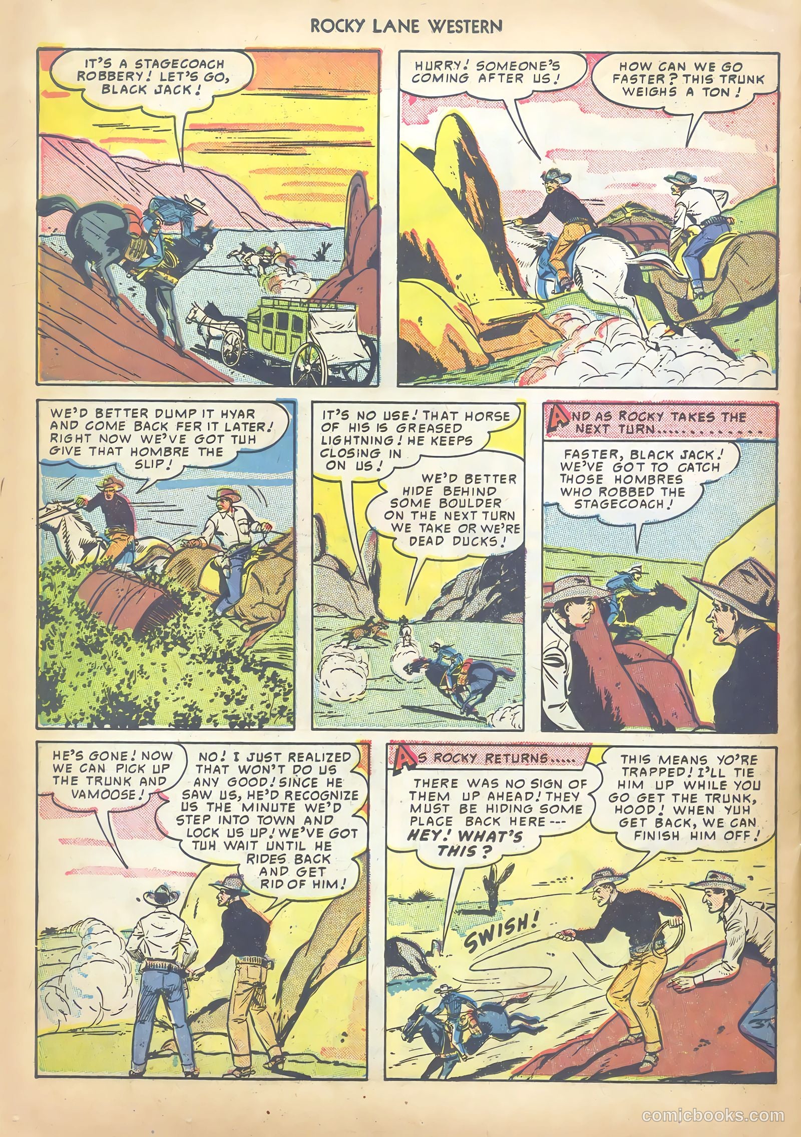 Rocky Lane Western #13 — page 30 of 52