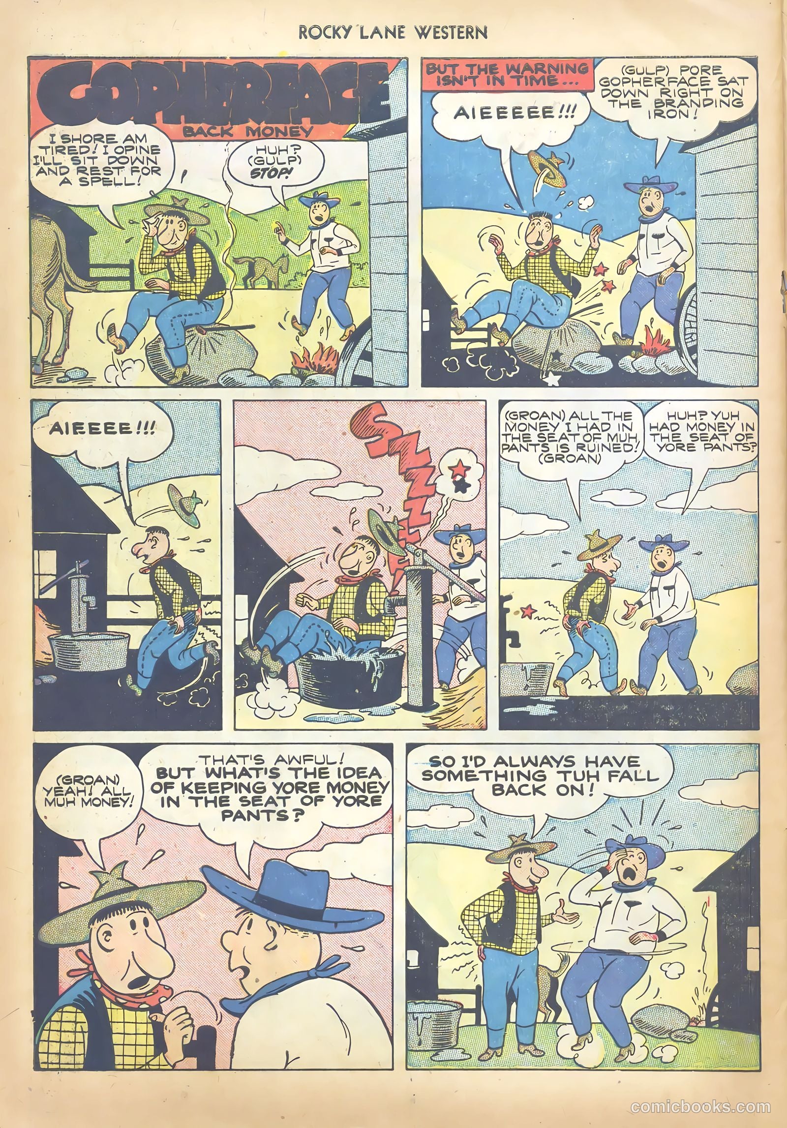 Rocky Lane Western #13 — page 34 of 52