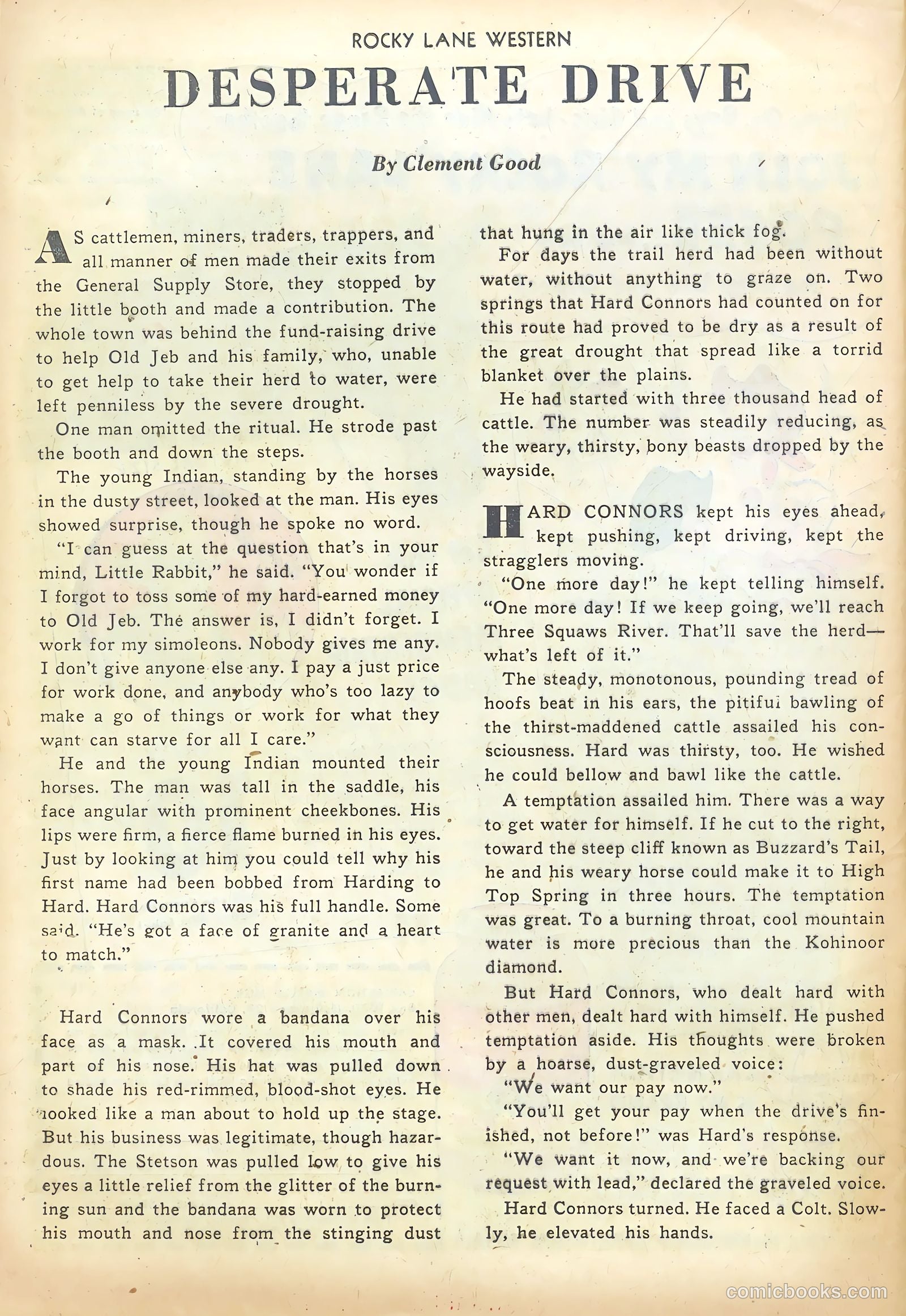 Rocky Lane Western #13 — page 36 of 52
