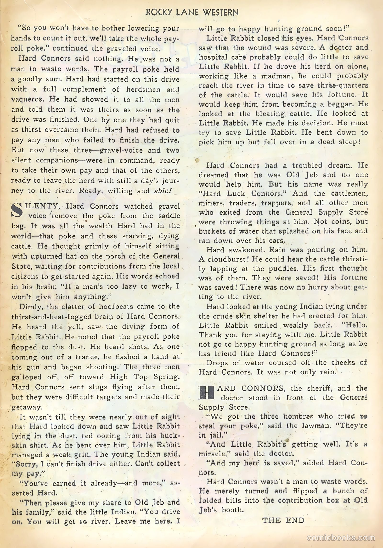 Rocky Lane Western #13 — page 37 of 52