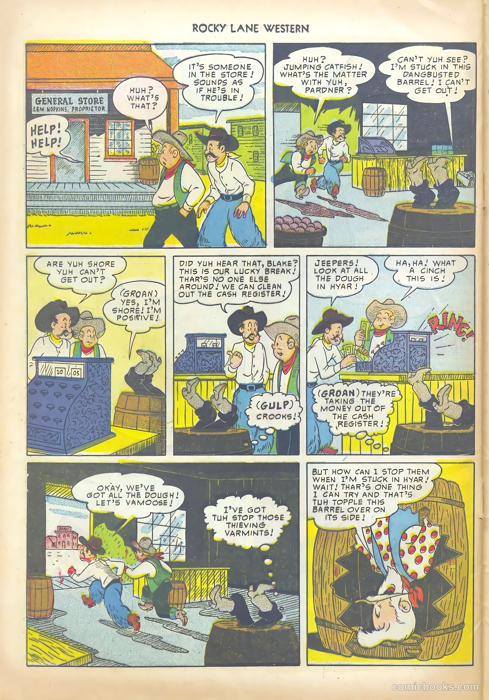 Rocky Lane Western #13 — page 40 of 52
