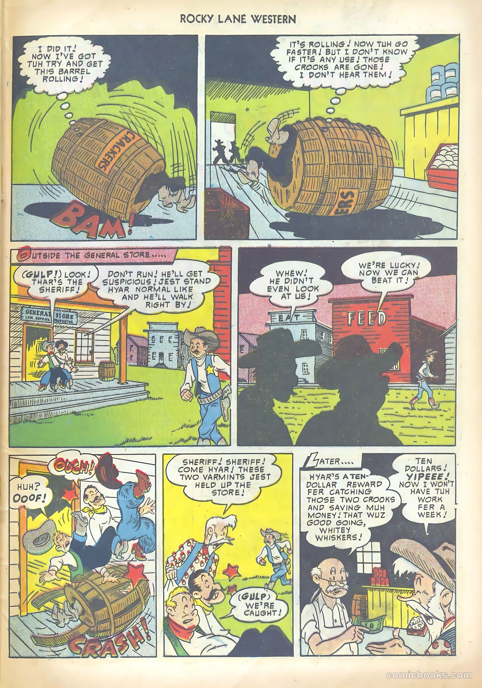 Rocky Lane Western #13 — page 41 of 52