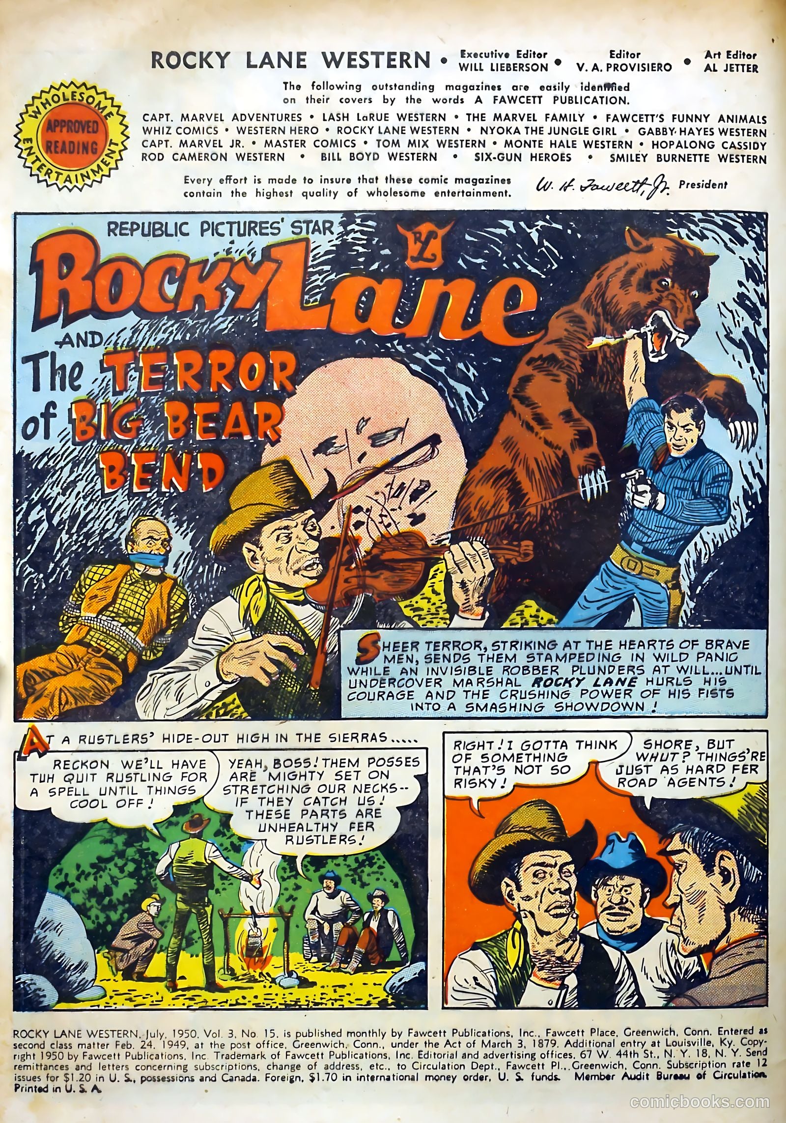 Rocky Lane Western #15 — page 4 of 52