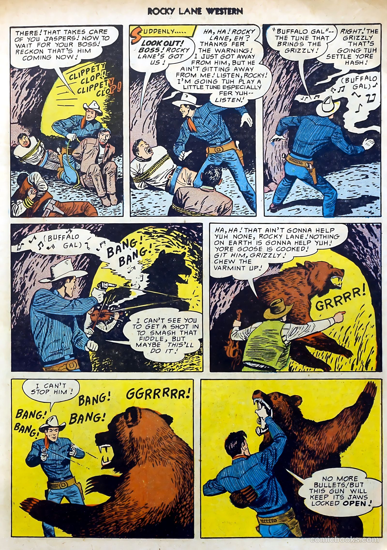 Rocky Lane Western #15 — page 11 of 52