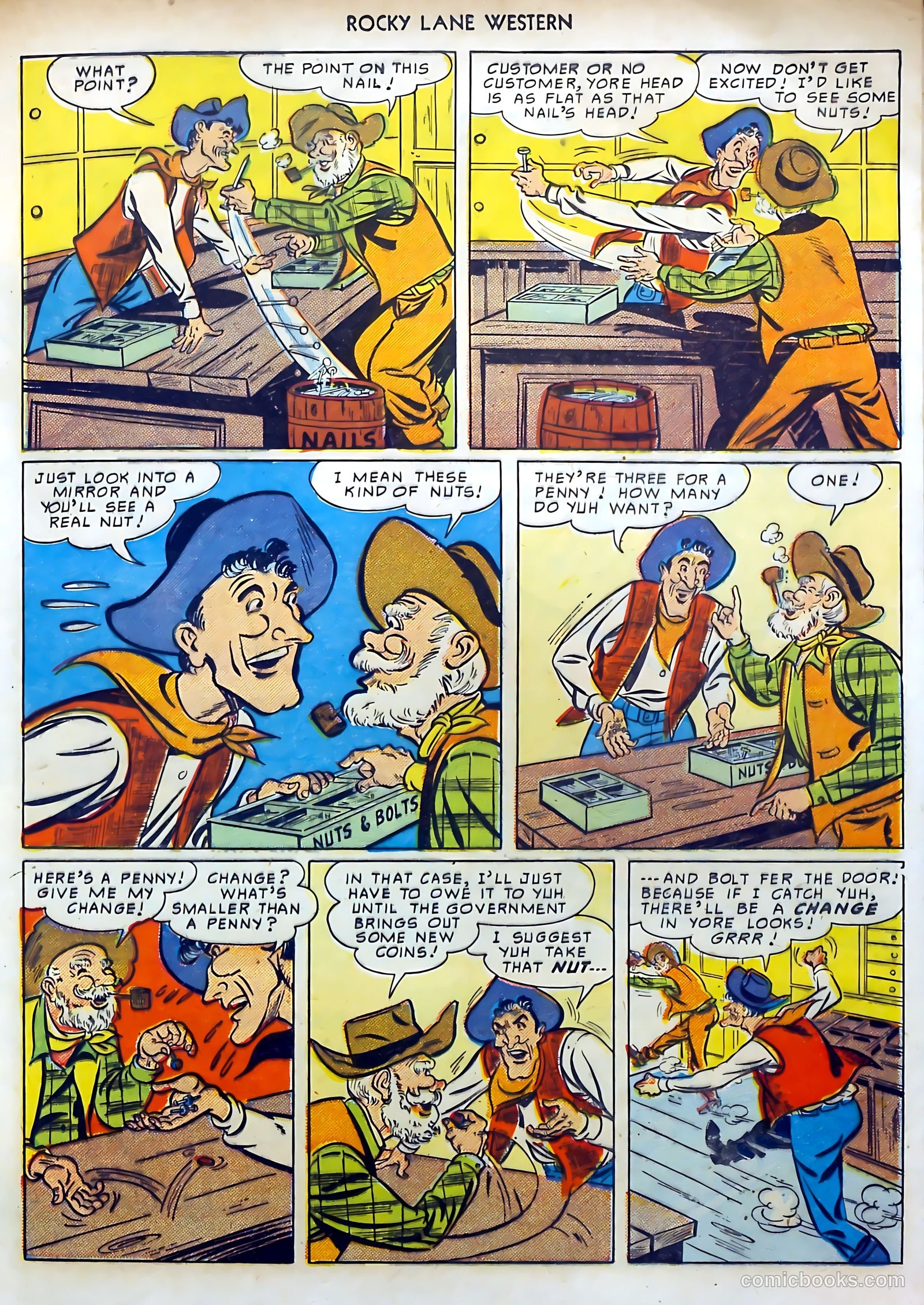 Rocky Lane Western #15 — page 17 of 52