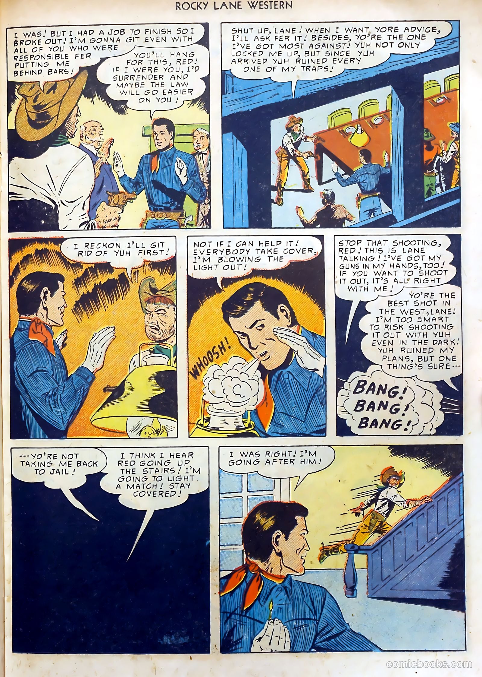 Rocky Lane Western #15 — page 23 of 52