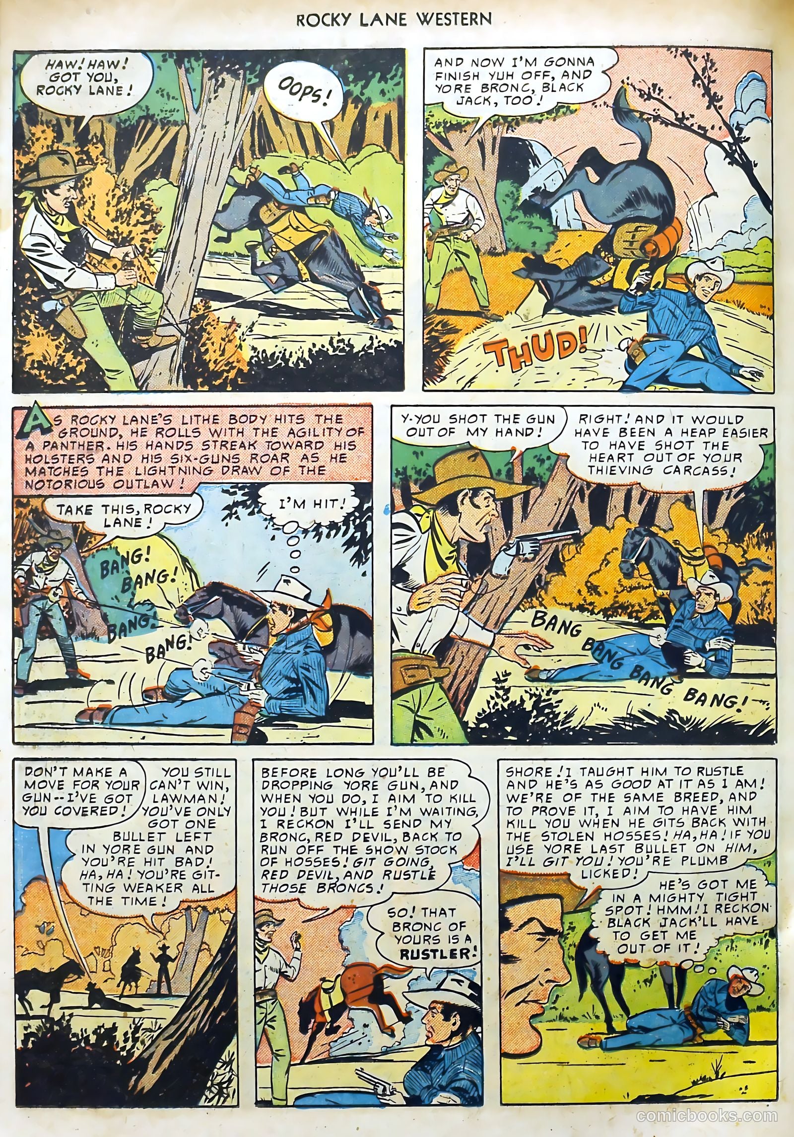 Rocky Lane Western #15 — page 30 of 52