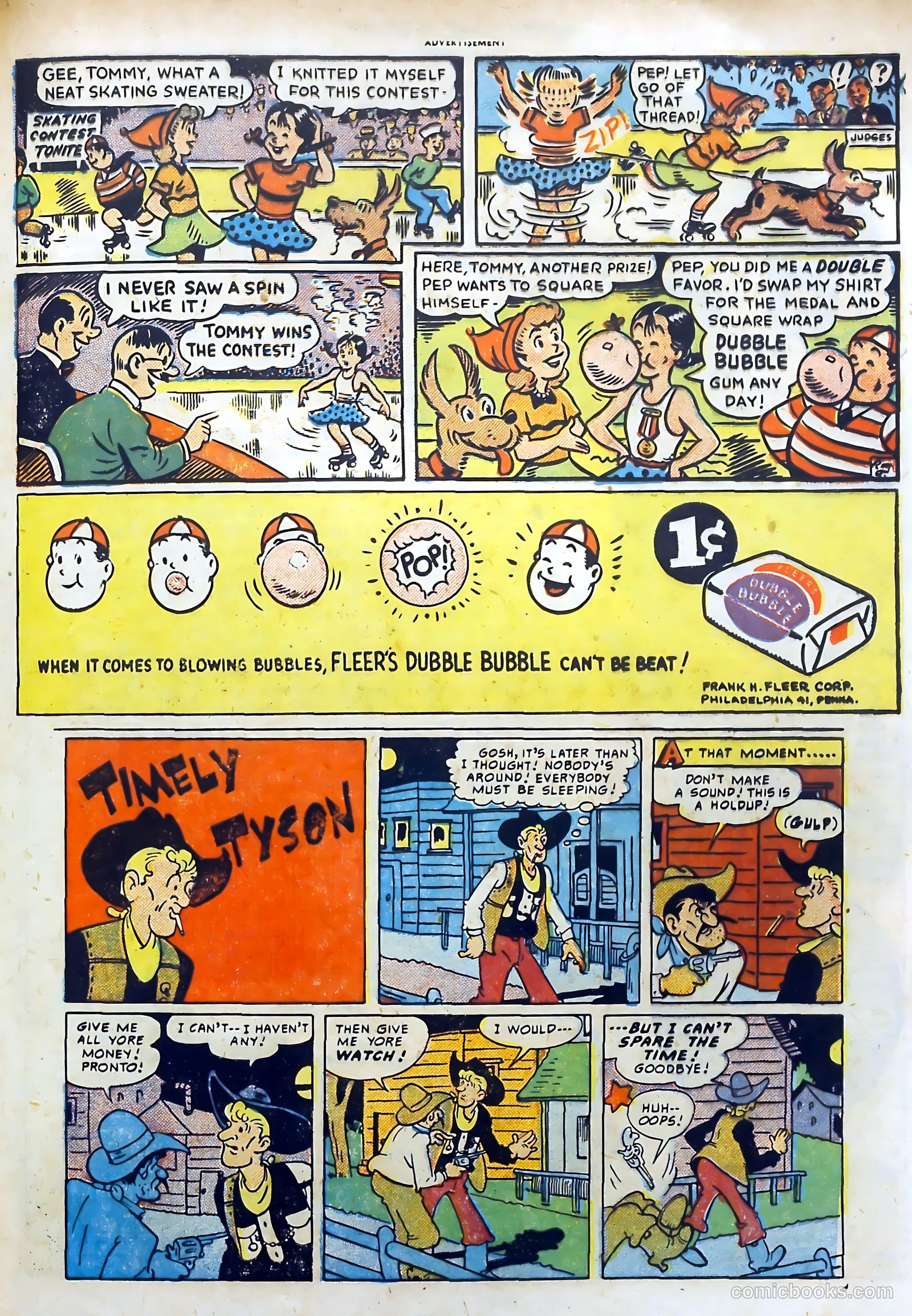 Rocky Lane Western #15 — page 33 of 52