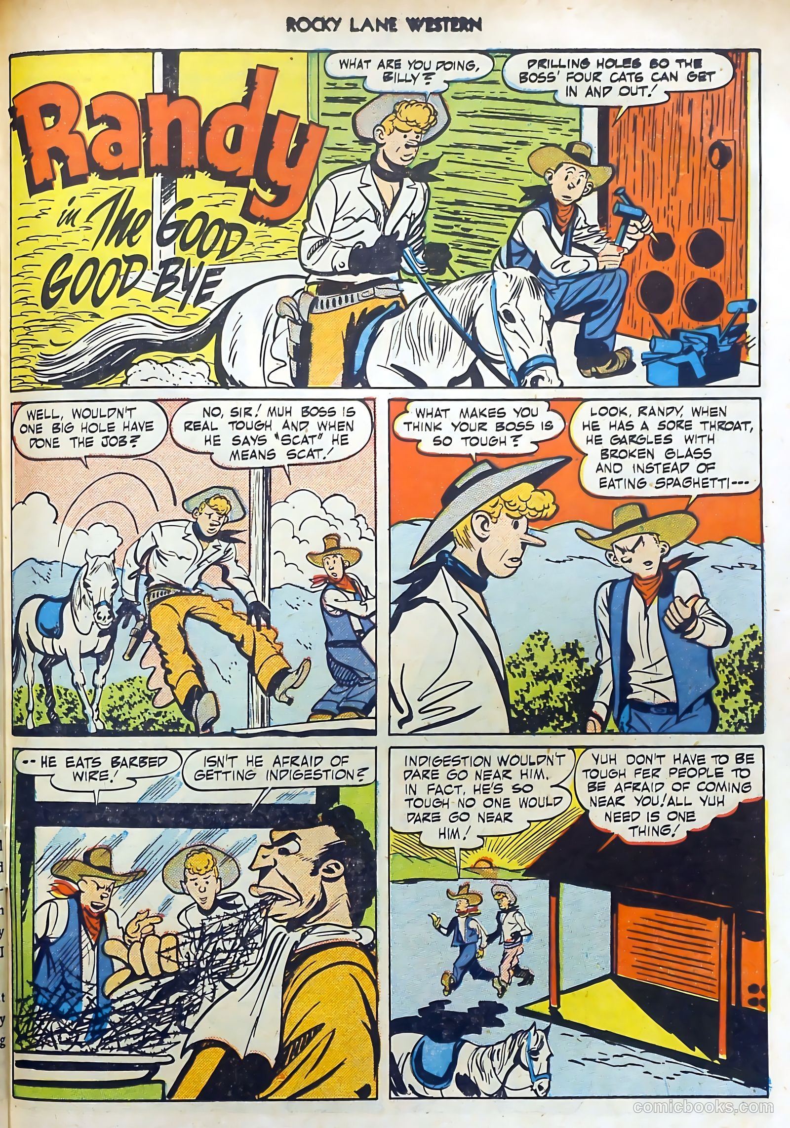 Rocky Lane Western #15 — page 39 of 52